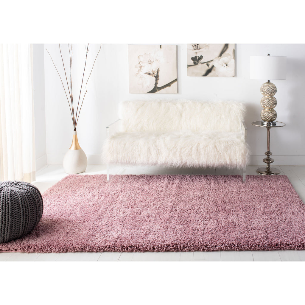 Tapis SAFAVIEH Fontana Shag Dagi uni de 5 cm d'épaisseur