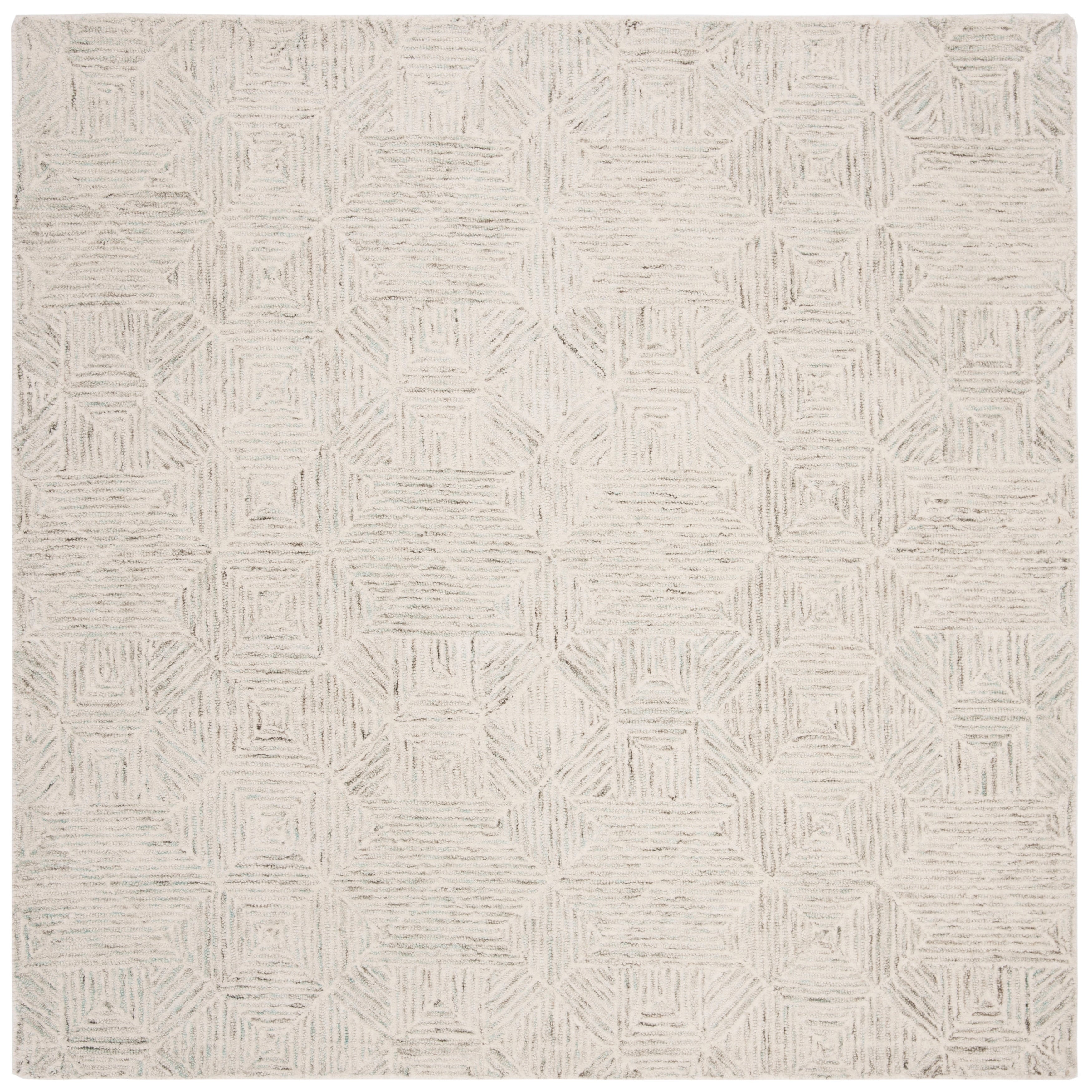 SAFAVIEH Handmade Abstract Harmanna Modern Wool Rug