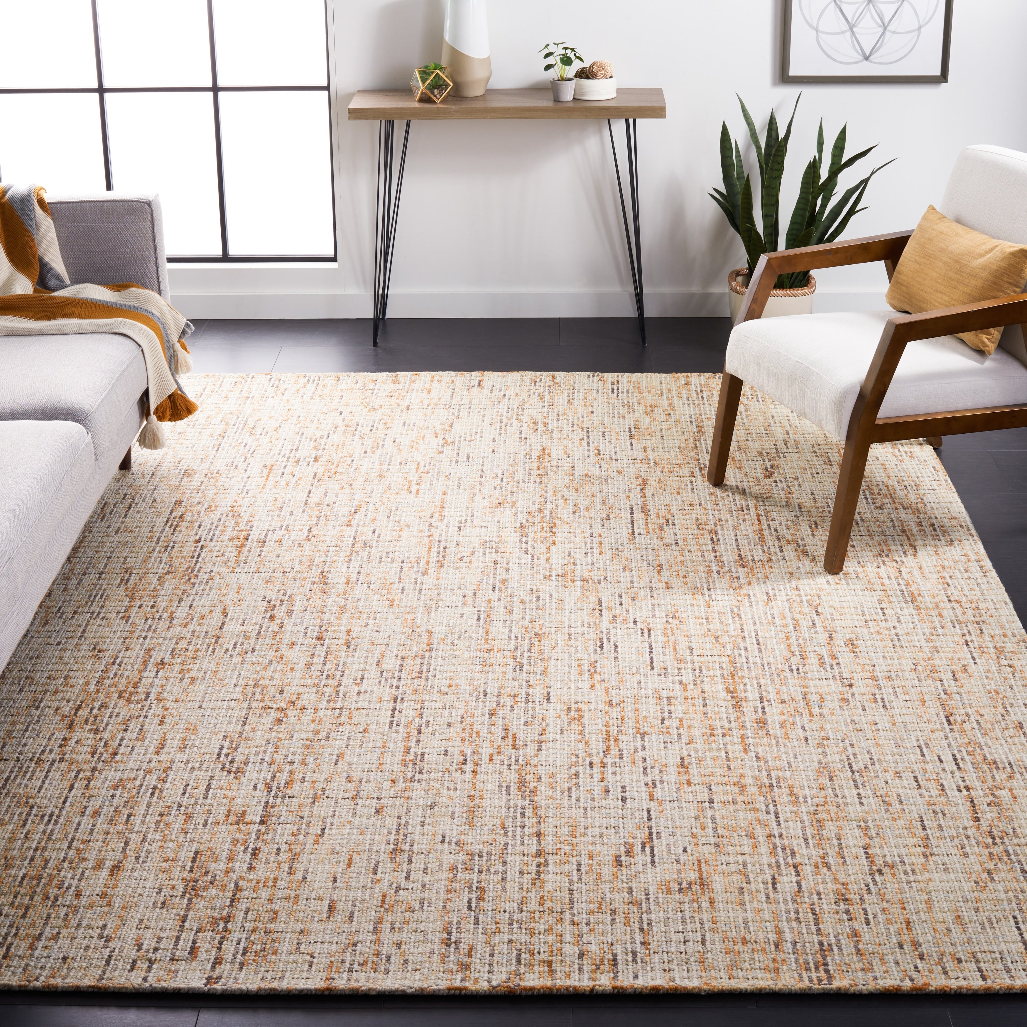 SAFAVIEH Handmade Abstract Lotje Modern Wool Rug