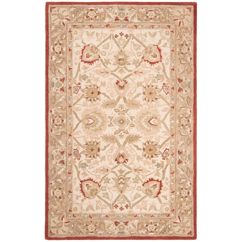 SAFAVIEH Handmade Anatolia Renelle Traditional Oriental Hand-spun Wool Rug