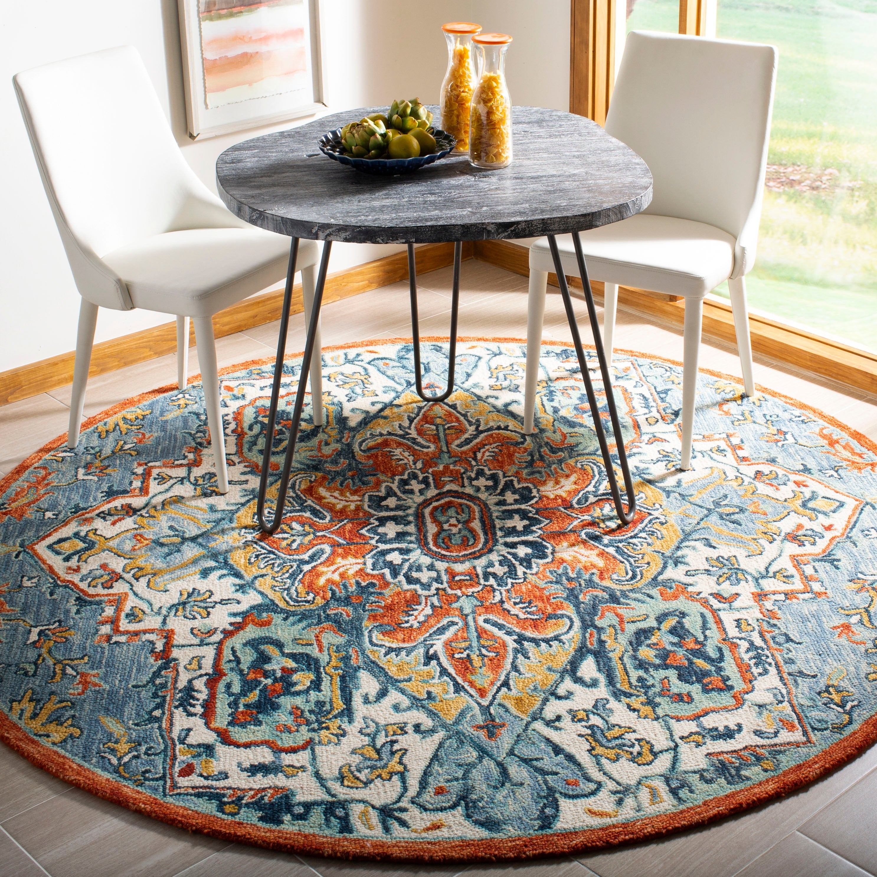 SAFAVIEH Handmade Aspen Hagar Boho Medallion Wool Rug