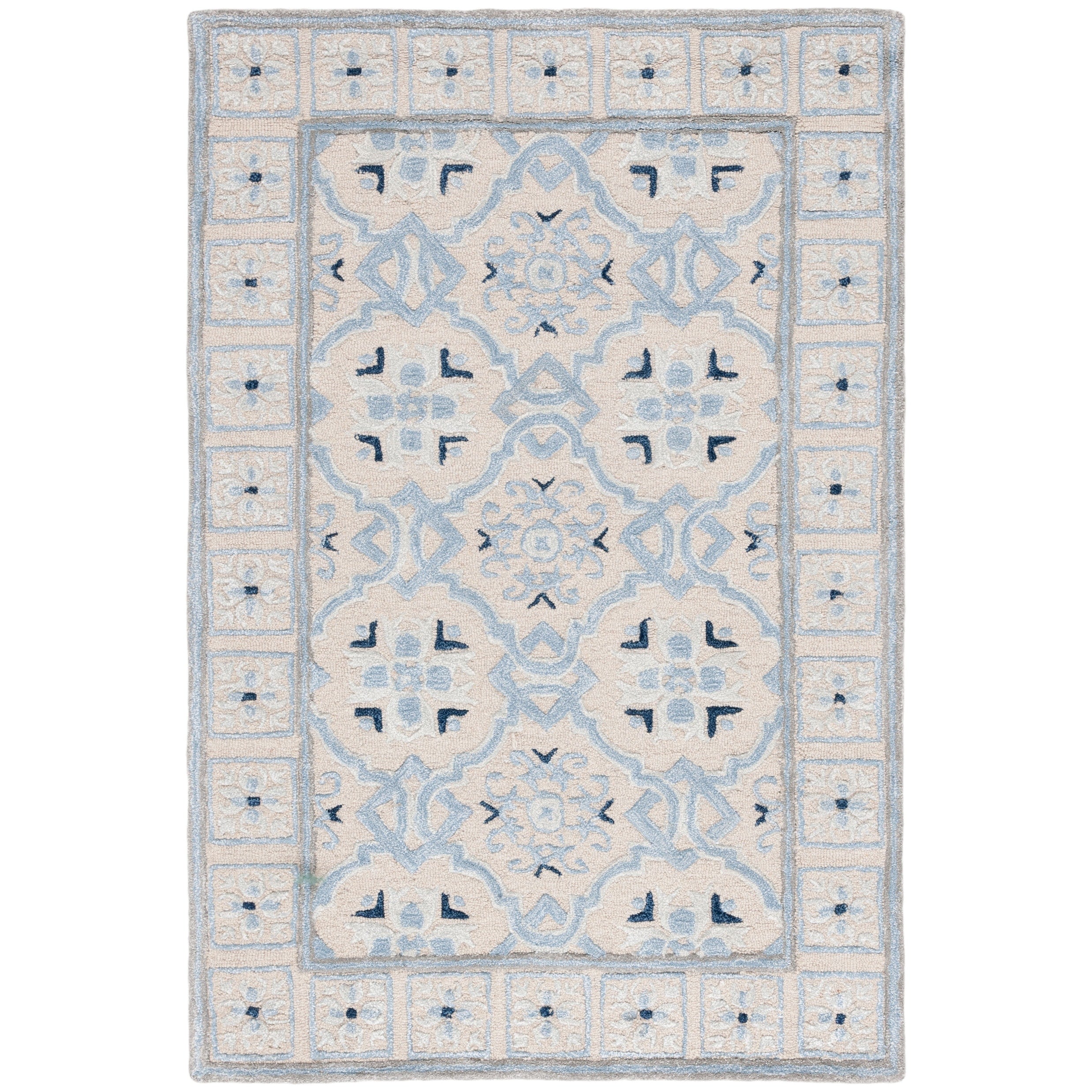 SAFAVIEH Handmade Bella Rodica Modern Floral Wool Rug