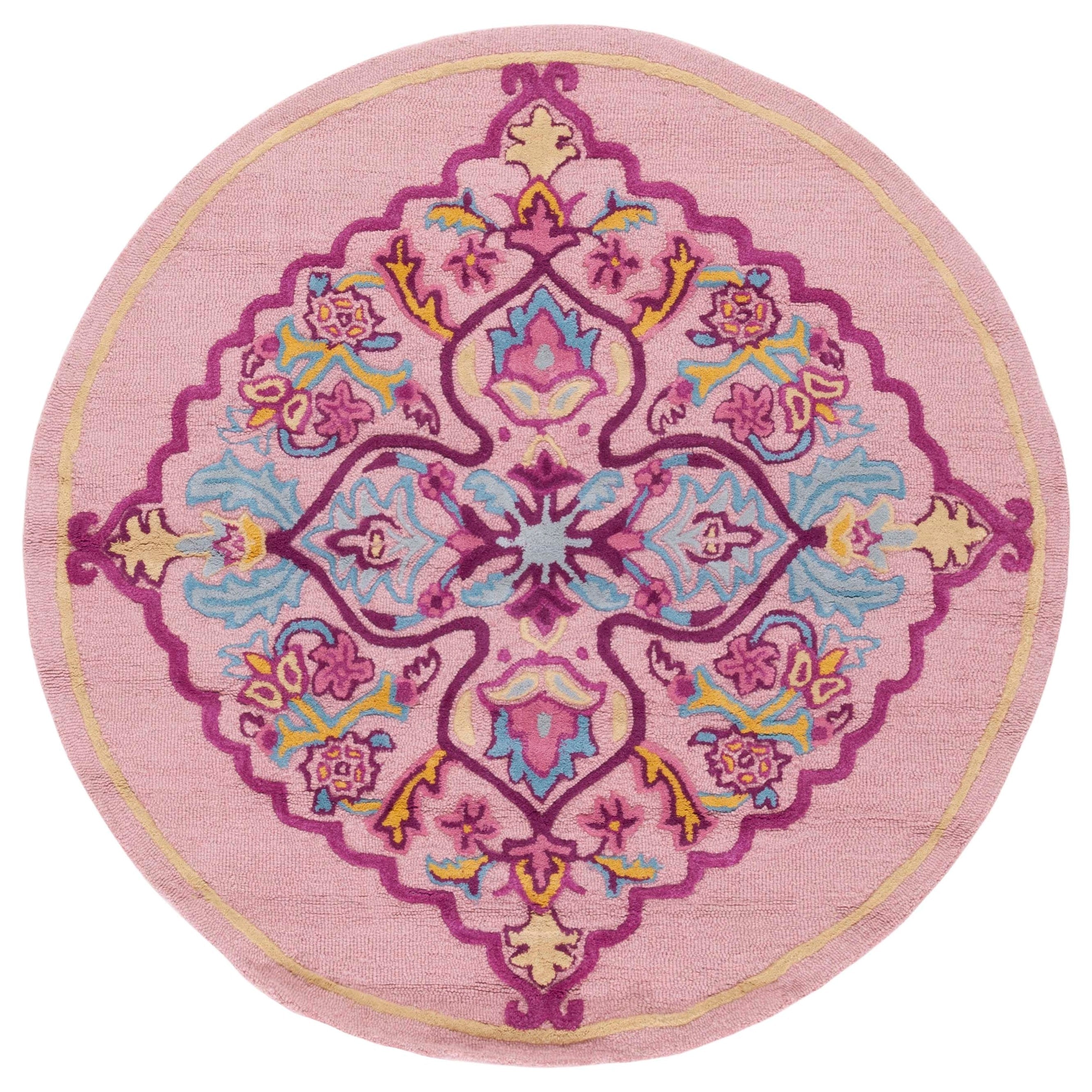 SAFAVIEH Handmade Bellagio Cailin Medallion Wool Rug