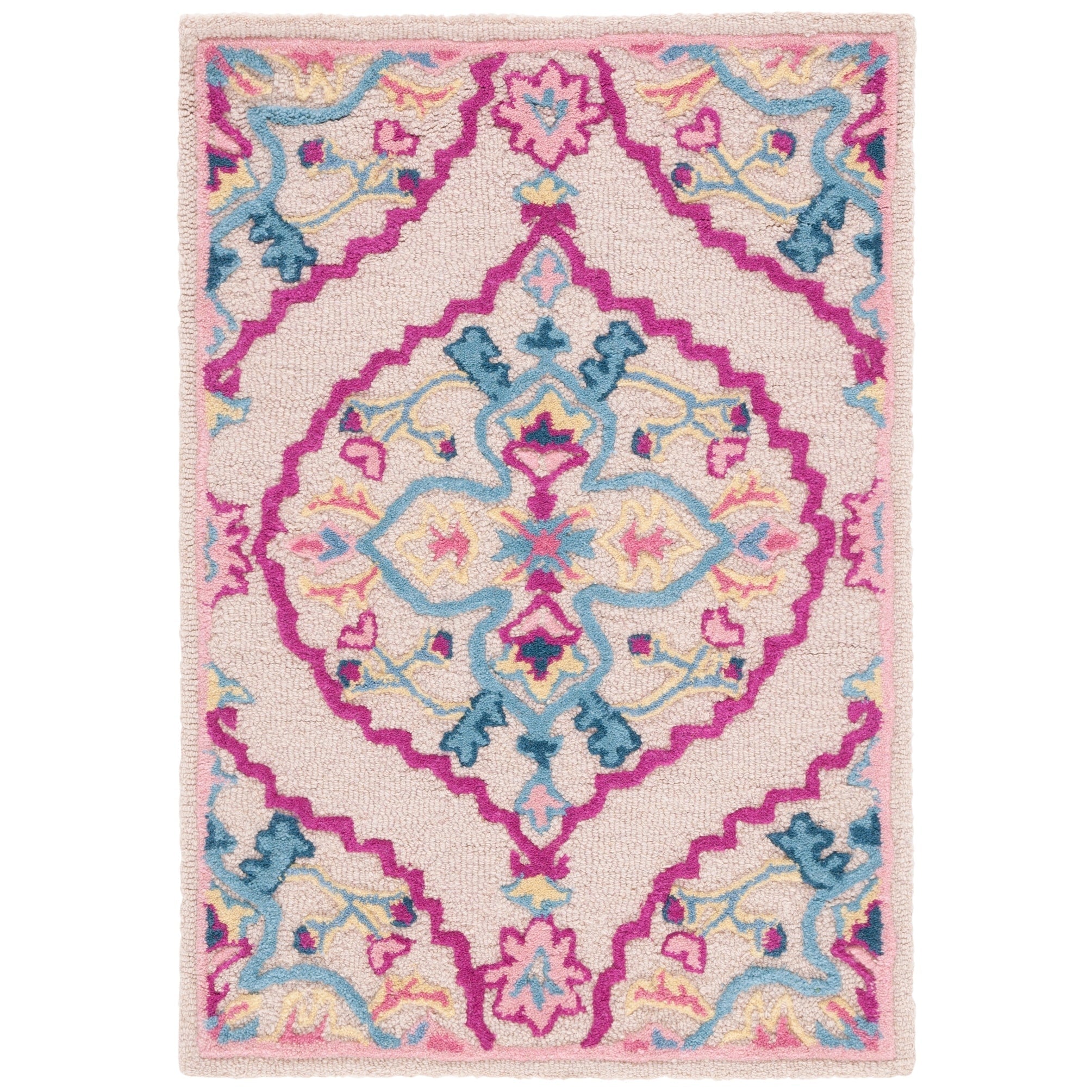SAFAVIEH Handmade Bellagio Cailin Medallion Wool Rug