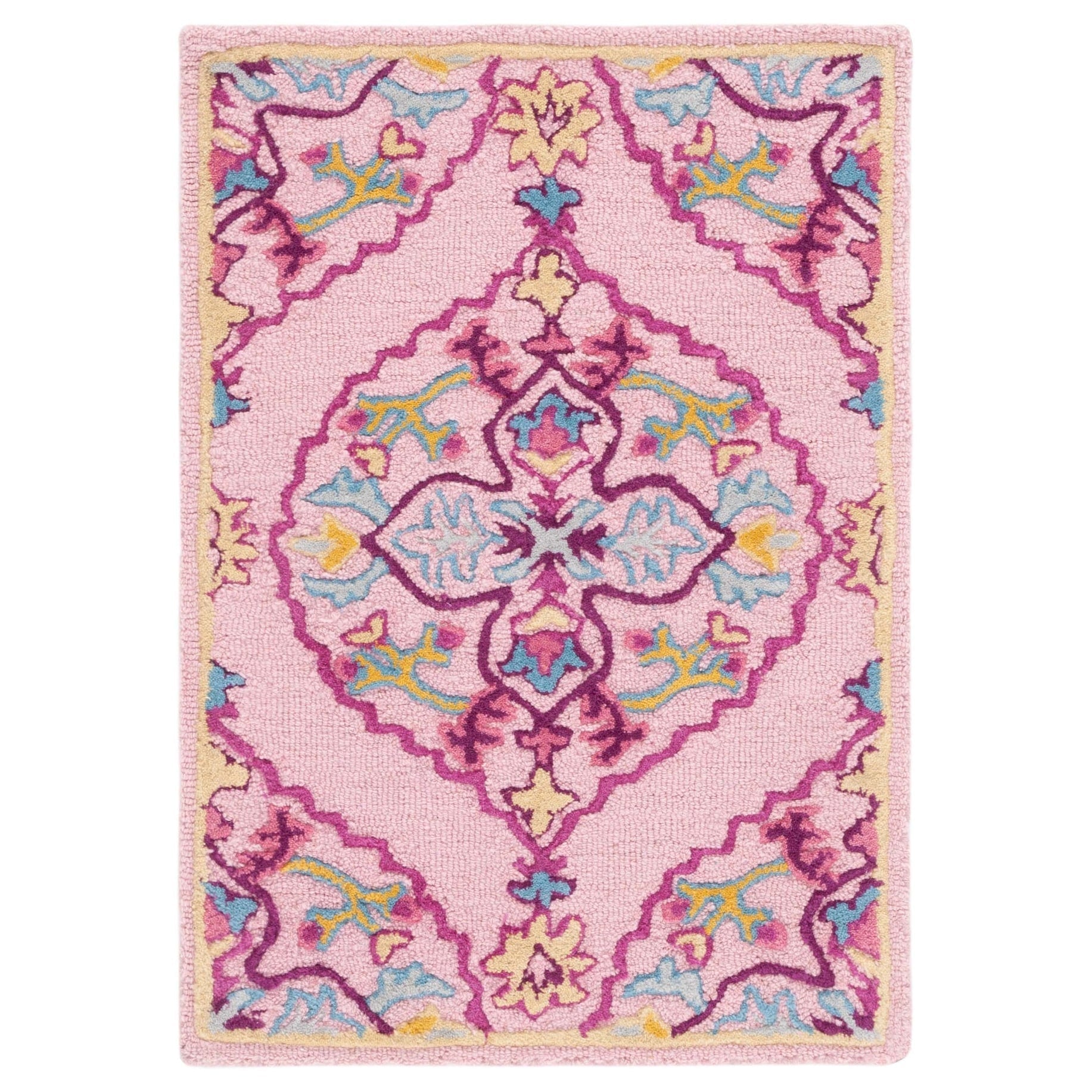 SAFAVIEH Handmade Bellagio Cailin Medallion Wool Rug