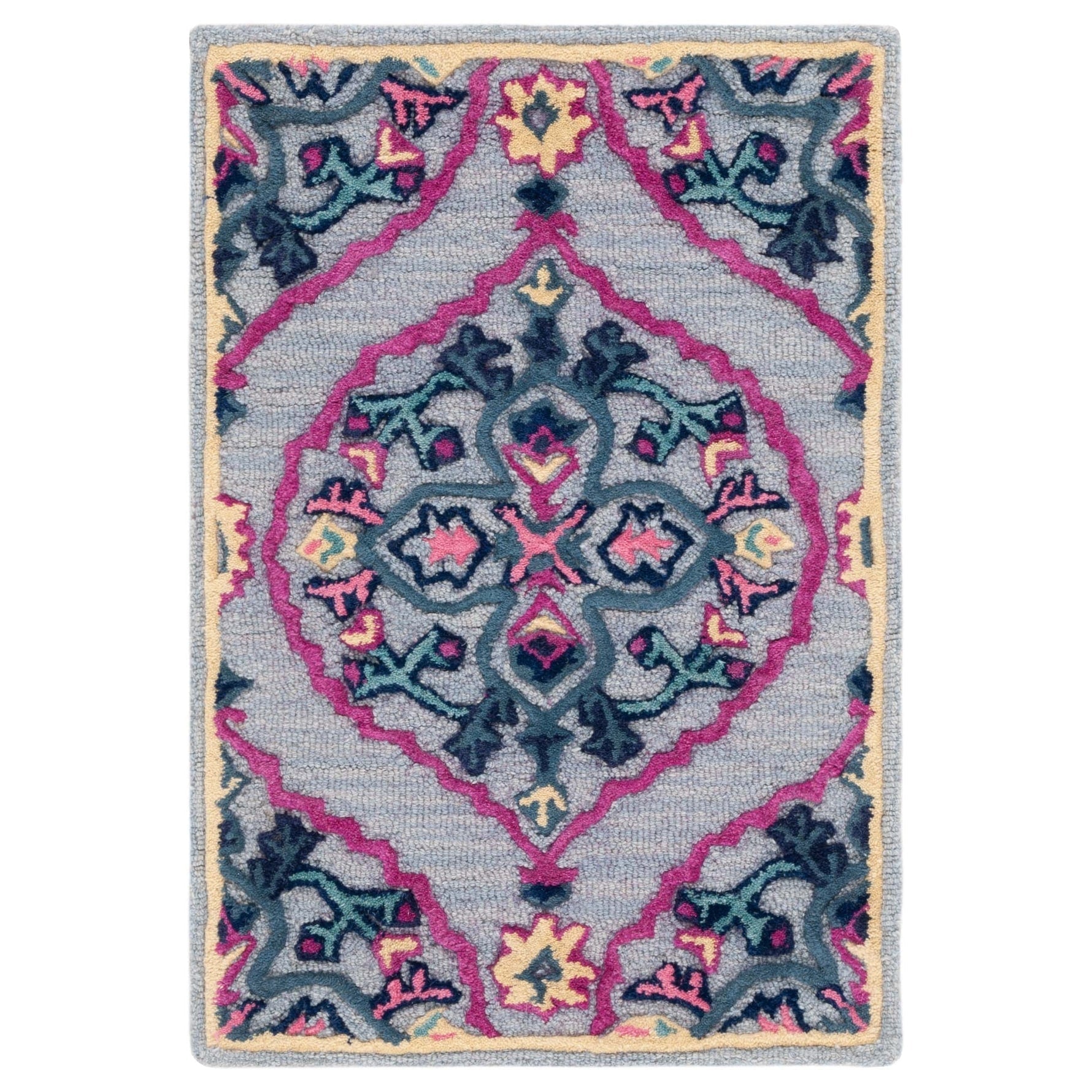 SAFAVIEH Handmade Bellagio Cailin Medallion Wool Rug