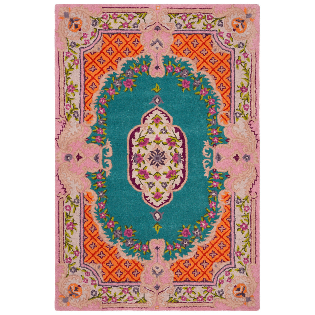 SAFAVIEH Handmade Bellagio Tatevik Oriental Medallion Wool Rug