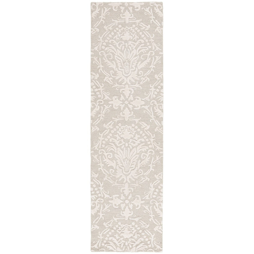 SAFAVIEH Handmade Blossom Ambroisine Modern Floral Wool Rug