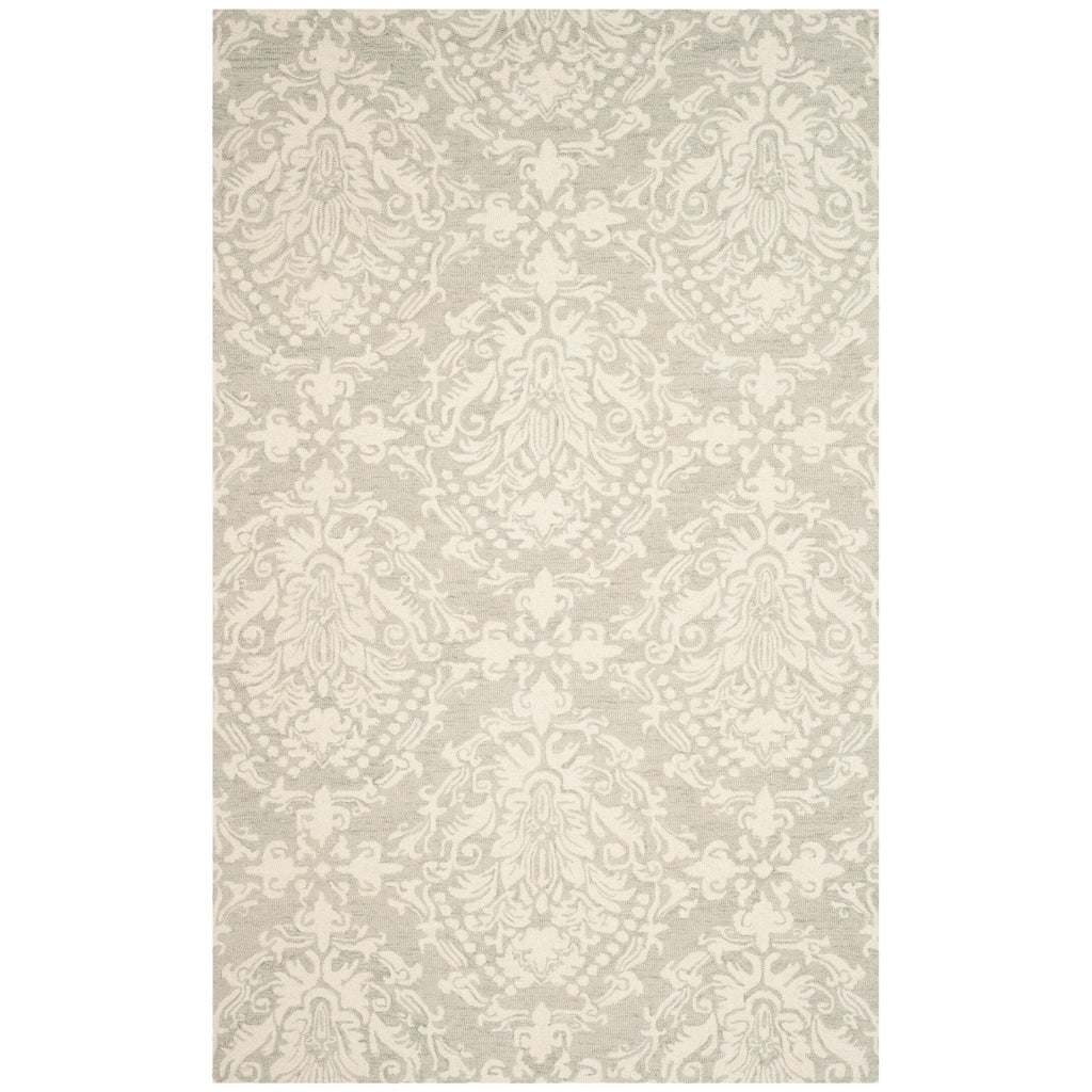 SAFAVIEH Handmade Blossom Ambroisine Modern Floral Wool Rug