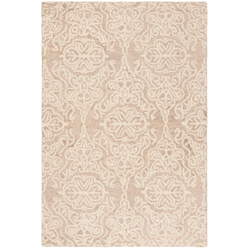 SAFAVIEH Handmade Blossom Cateluta Modern Floral Wool Rug
