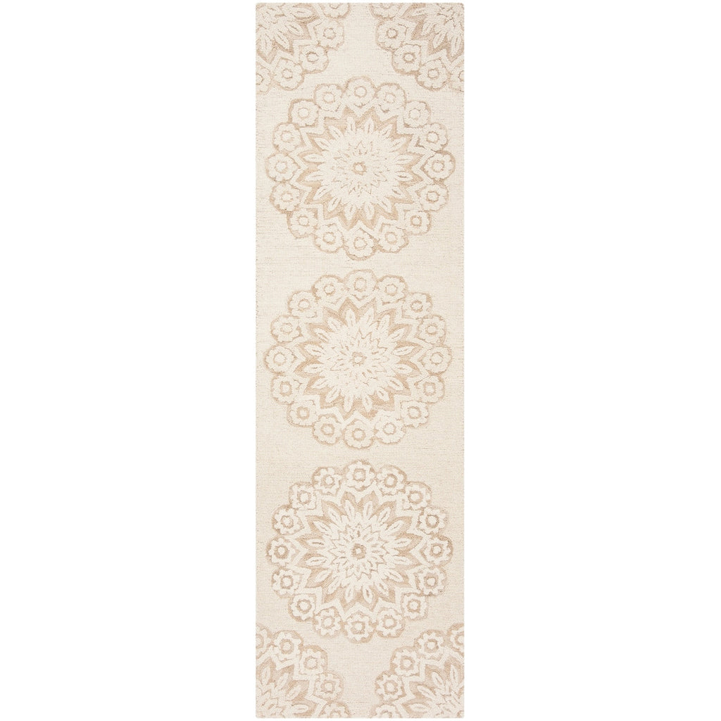 SAFAVIEH Handmade Blossom Oriella Modern Floral Wool Rug