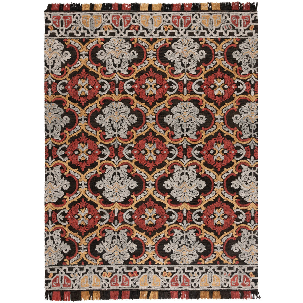 SAFAVIEH Handmade Blossom Porzia Floral Wool Rug
