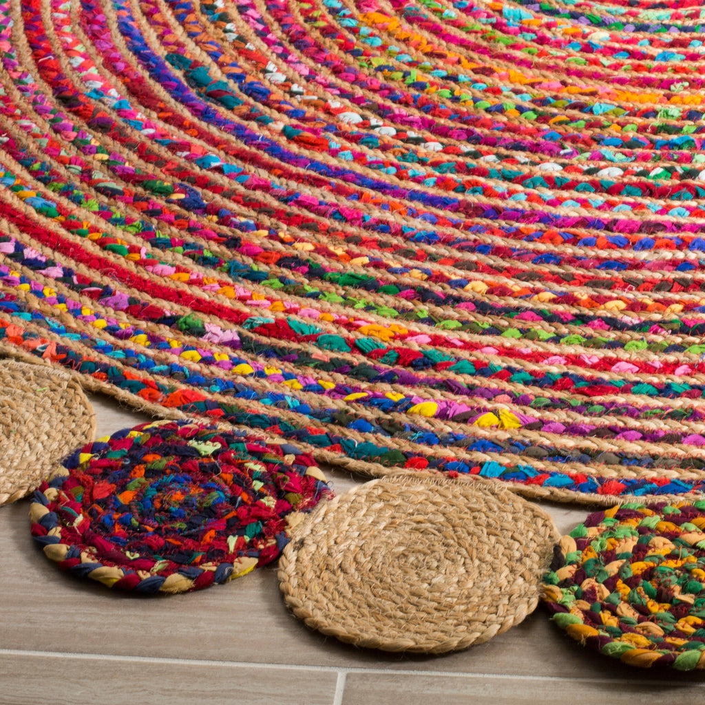 SAFAVIEH Handmade Cape Cod Diora Coastal Jute Rug