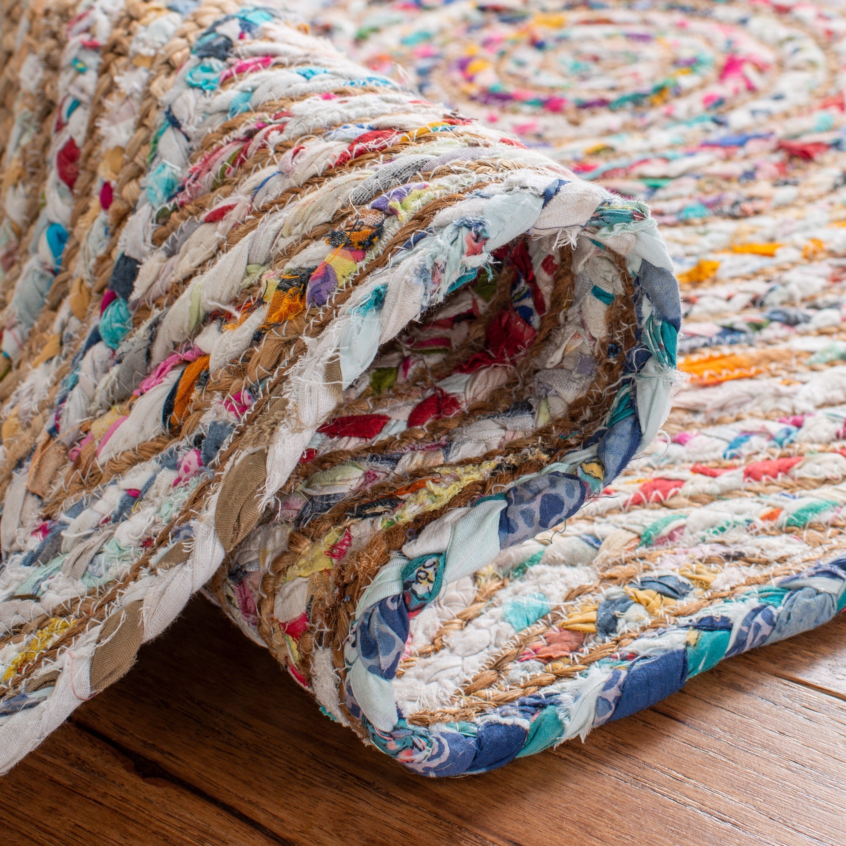 SAFAVIEH Handmade Cape Cod Eulogia Coastal Jute Rug