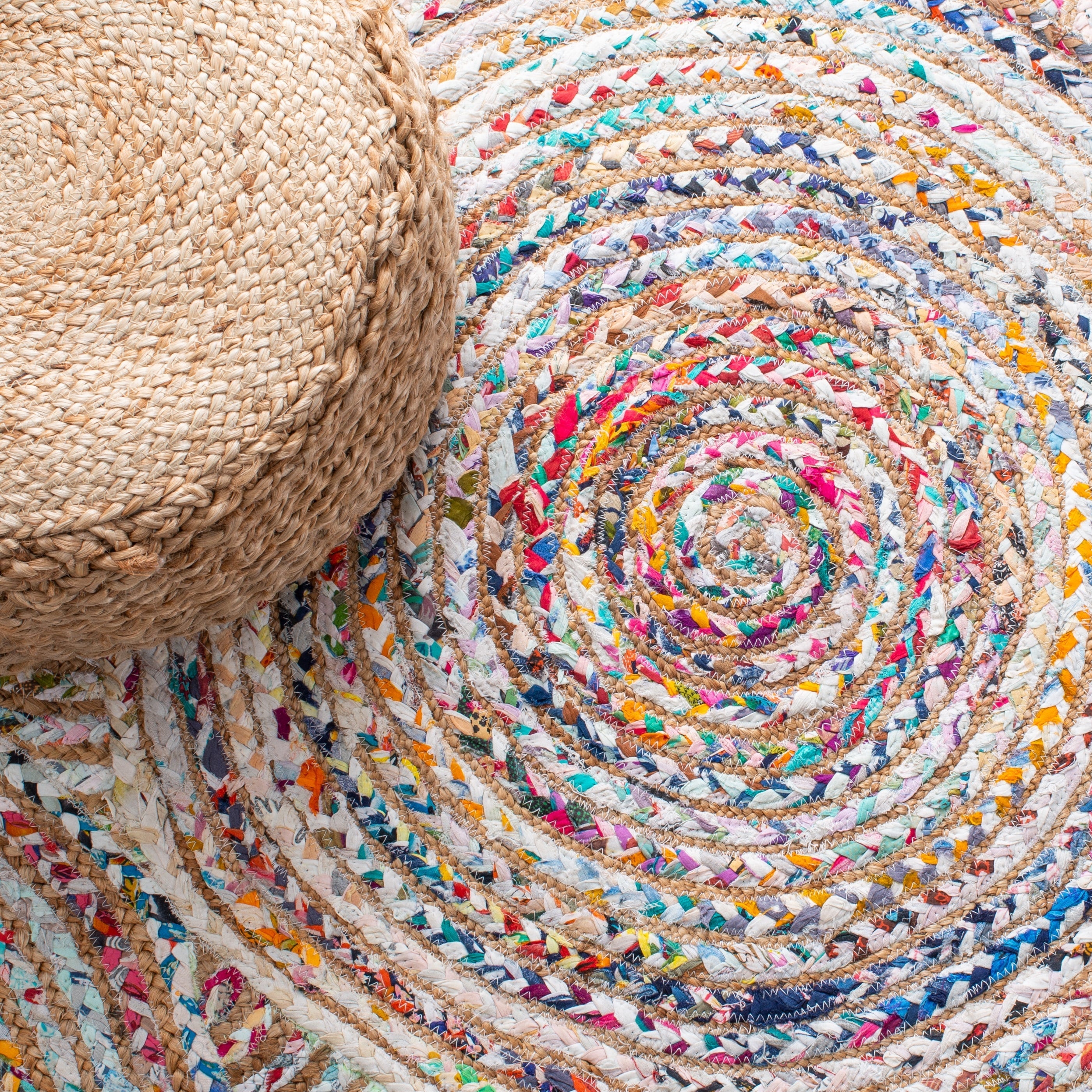 SAFAVIEH Handmade Cape Cod Eulogia Coastal Jute Rug