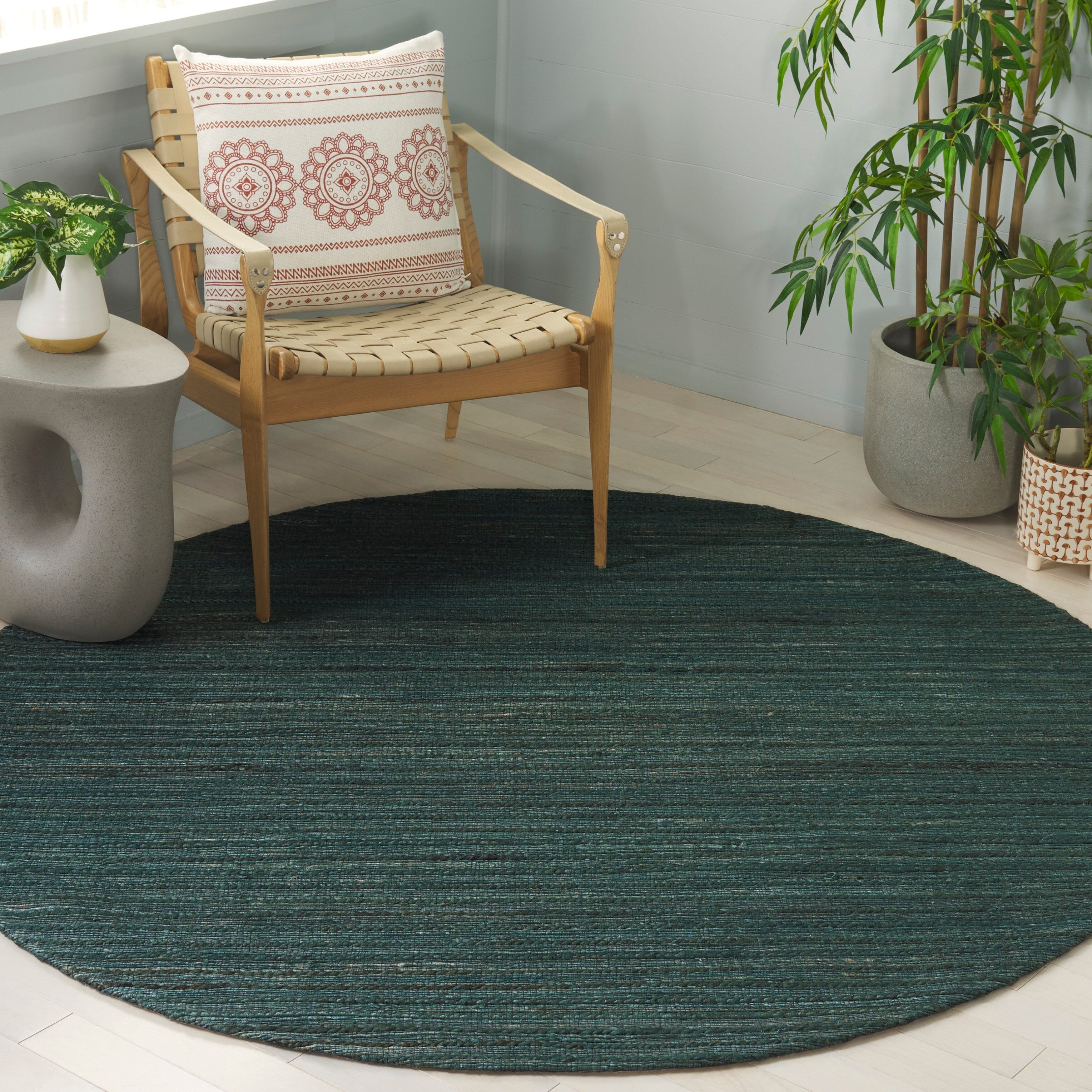 SAFAVIEH Handmade Cape Cod Snezanka Coastal Jute Rug