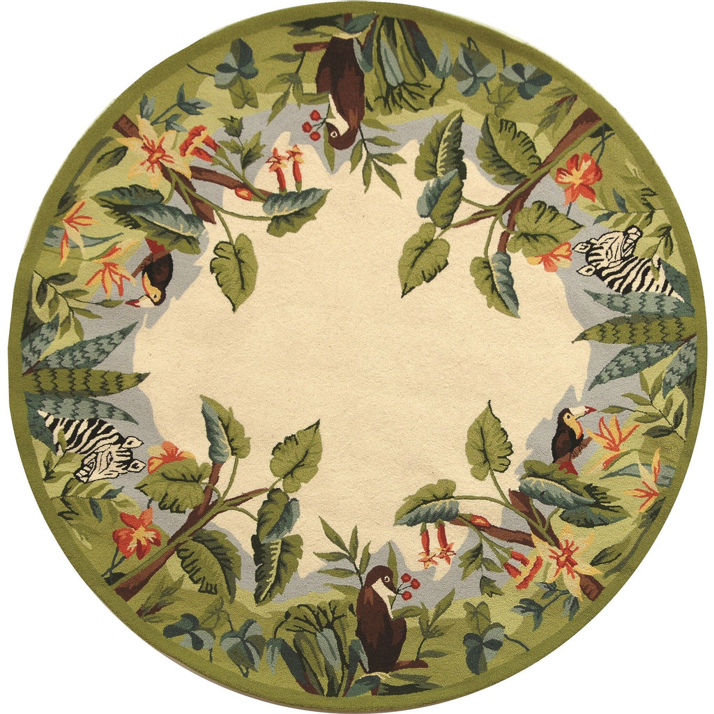 SAFAVIEH Handmade Chelsea Margrieta French Country Wool Rug