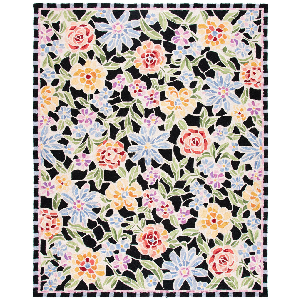 SAFAVIEH Handmade Chelsea Sprig French Country Floral Wool Rug