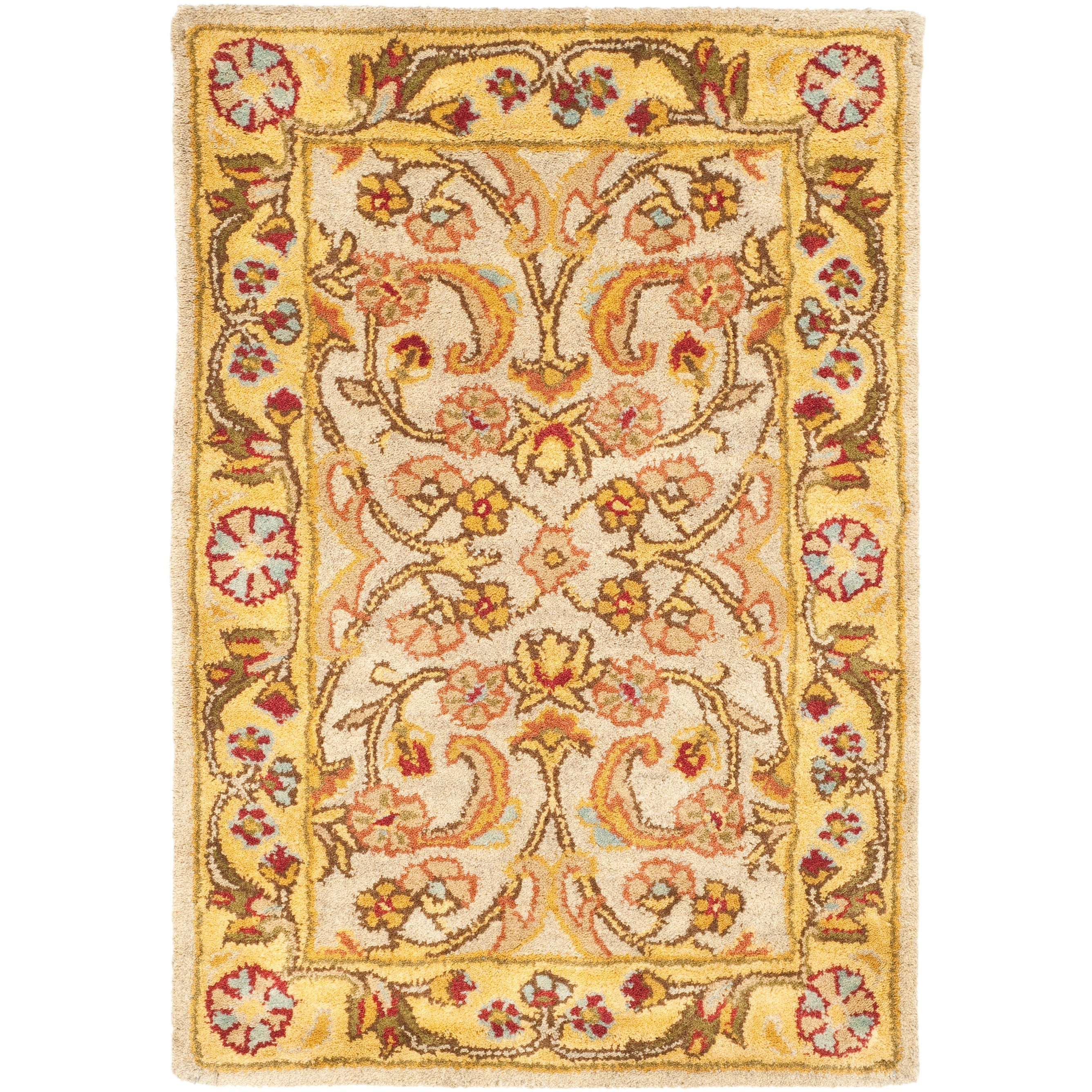 SAFAVIEH Handmade Classic Souheir Traditional Oriental Wool Rug
