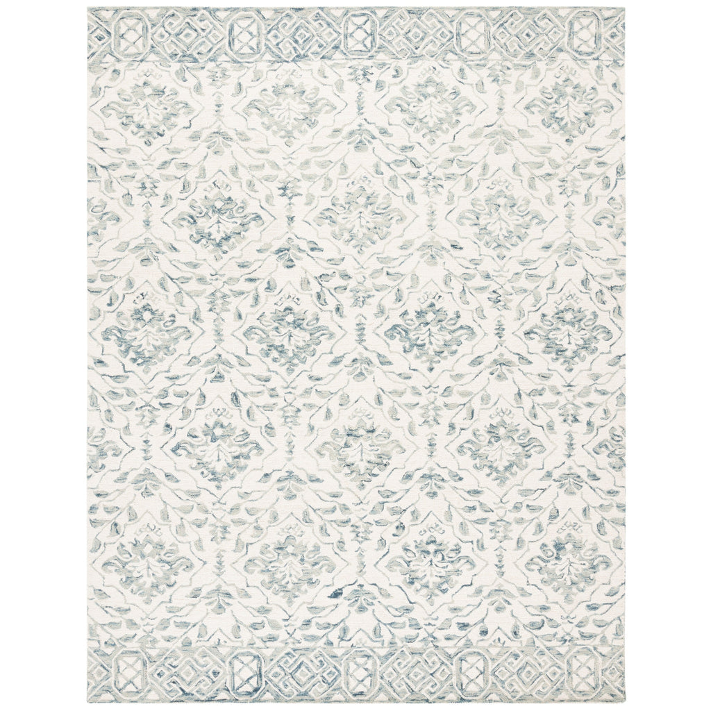 SAFAVIEH Handmade Dip Dye Elvedina Floral Wool Rug