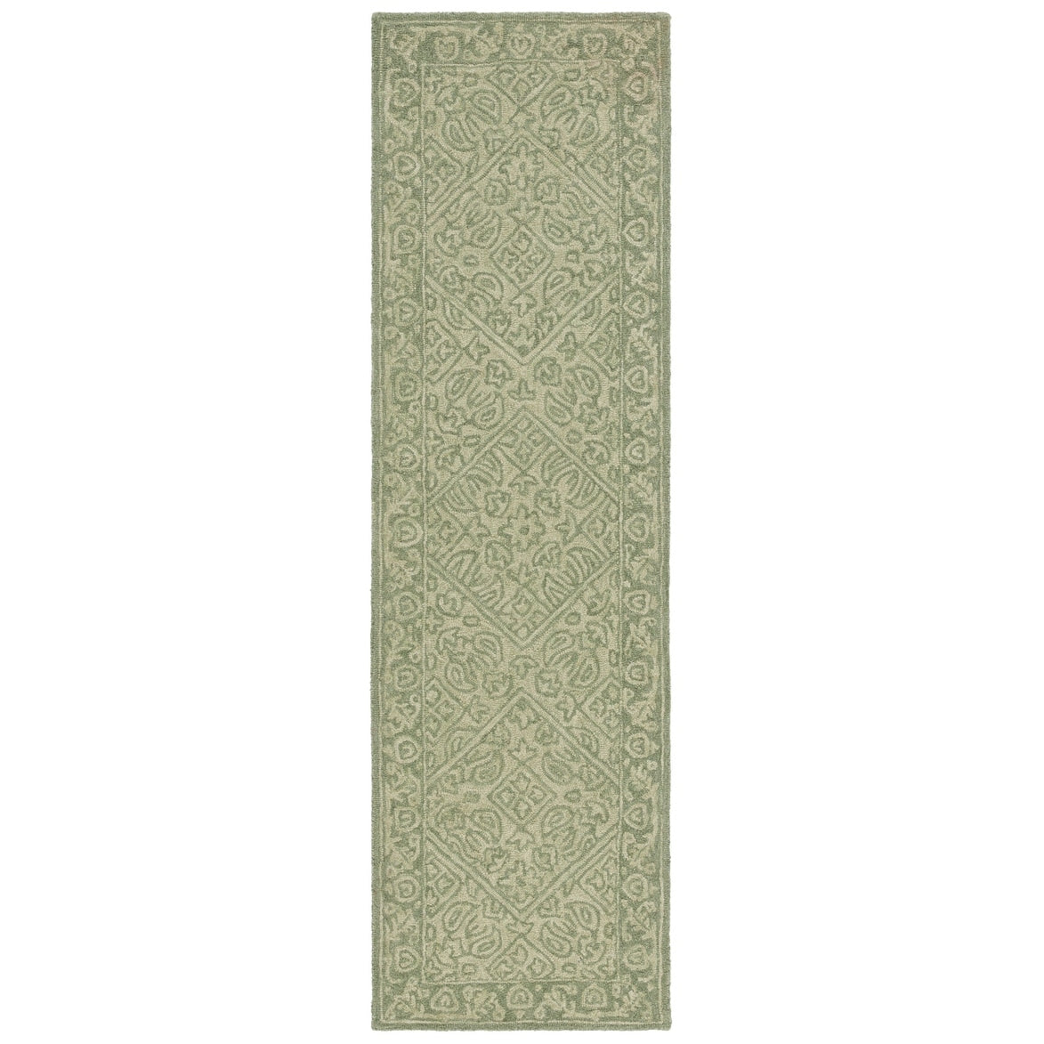 SAFAVIEH Handmade Dip Dye Ibtissam Watercolor Vintage Boho Wool