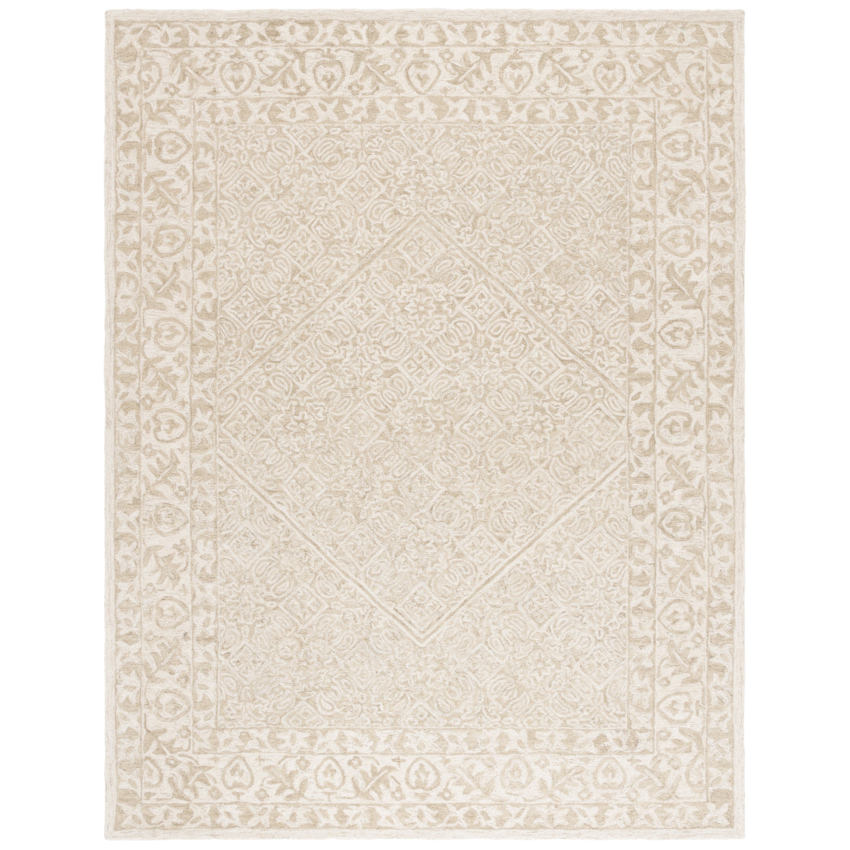 SAFAVIEH Handmade Dip Dye Ibtissam Watercolor Vintage Boho Wool