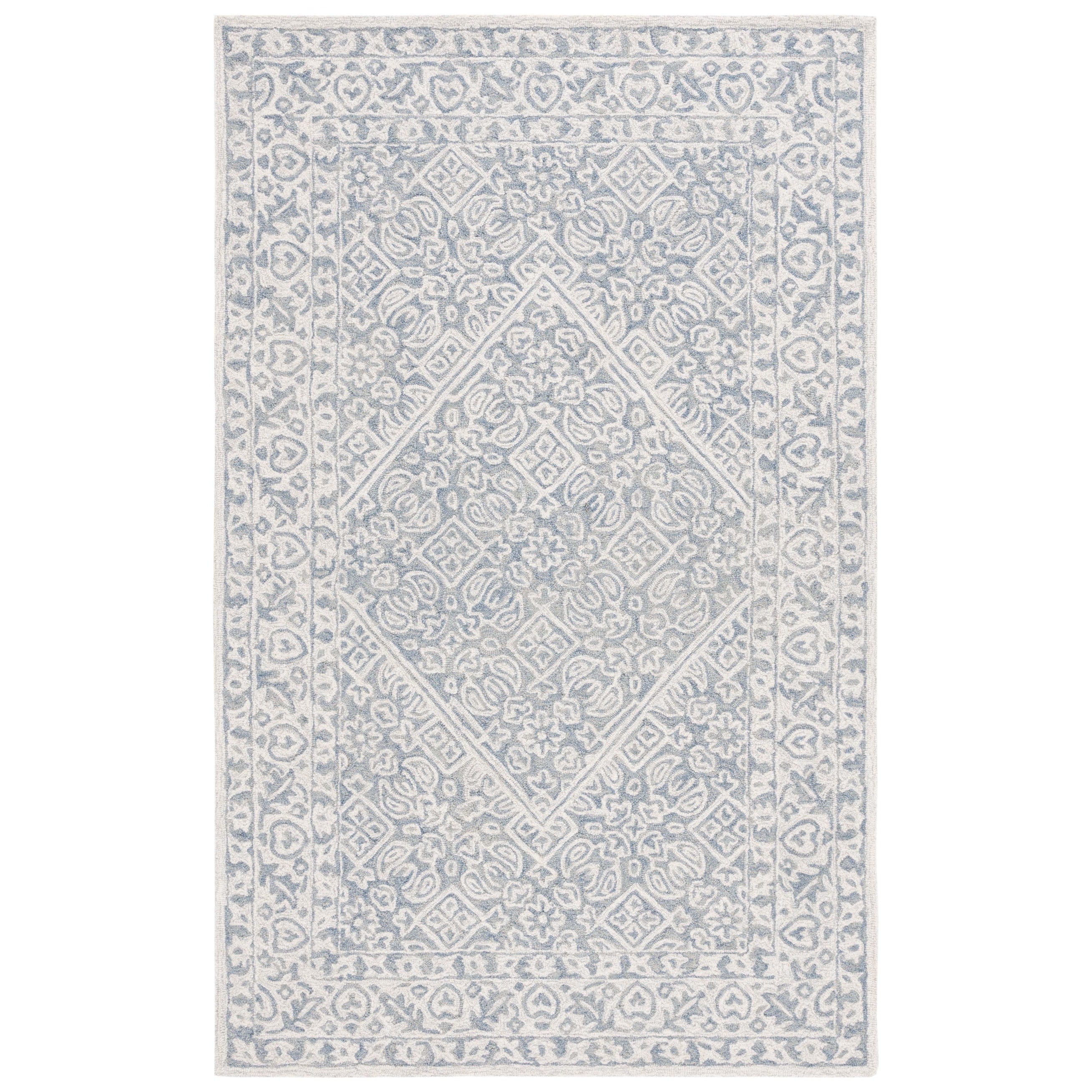 SAFAVIEH Handmade Dip Dye Ibtissam Watercolor Vintage Boho Wool