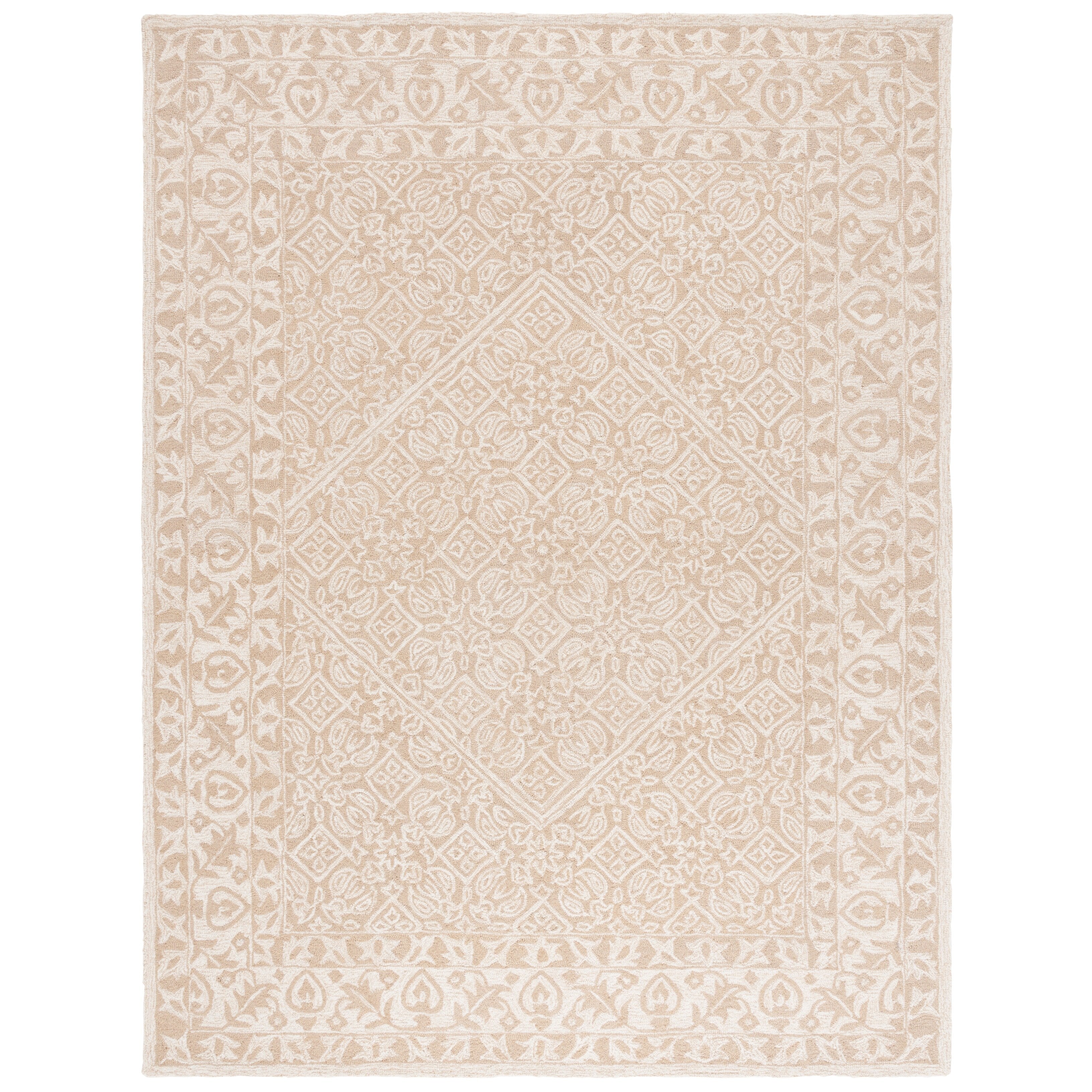 SAFAVIEH Handmade Dip Dye Ibtissam Watercolor Vintage Boho Wool