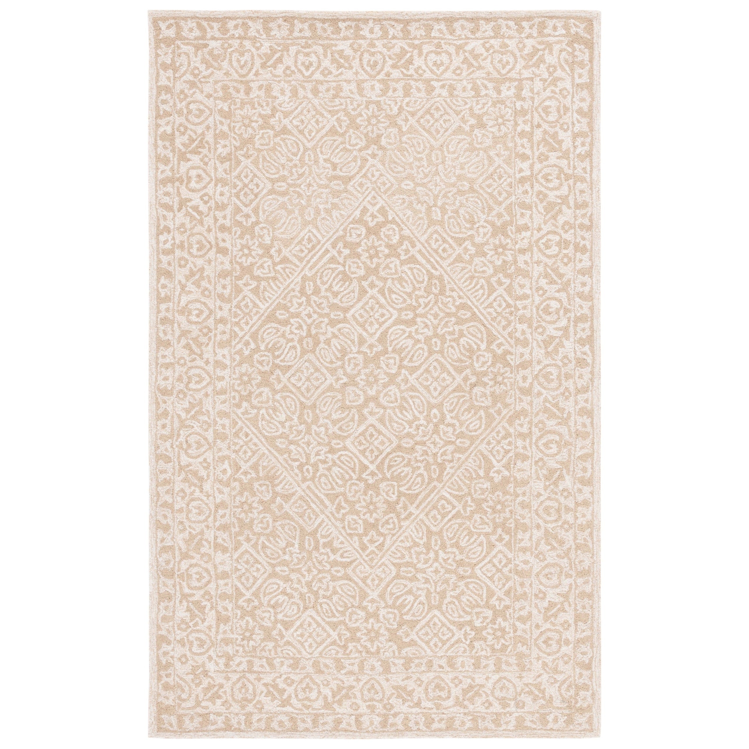 SAFAVIEH Handmade Dip Dye Ibtissam Watercolor Vintage Boho Wool