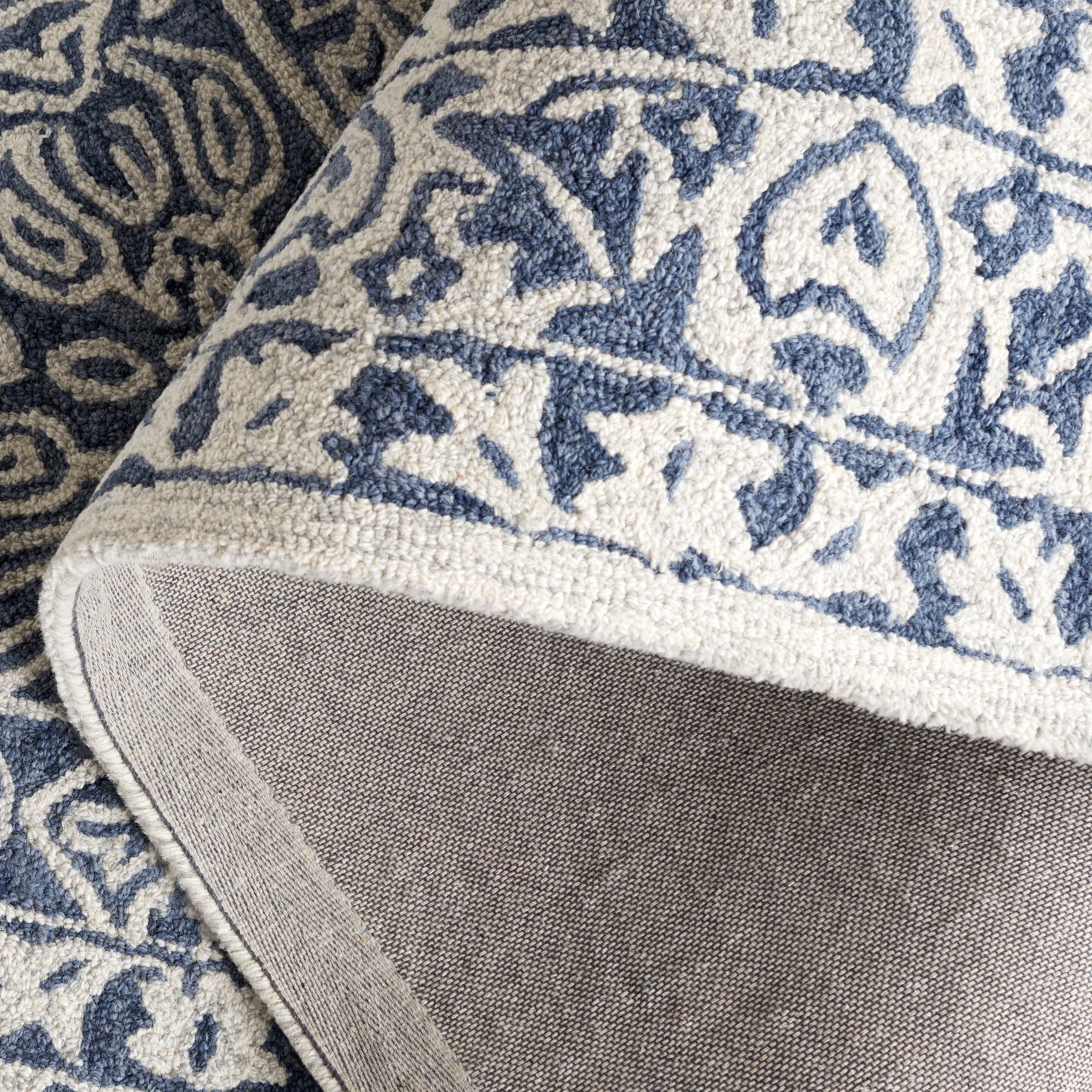 SAFAVIEH Handmade Dip Dye Ibtissam Watercolor Vintage Boho Wool