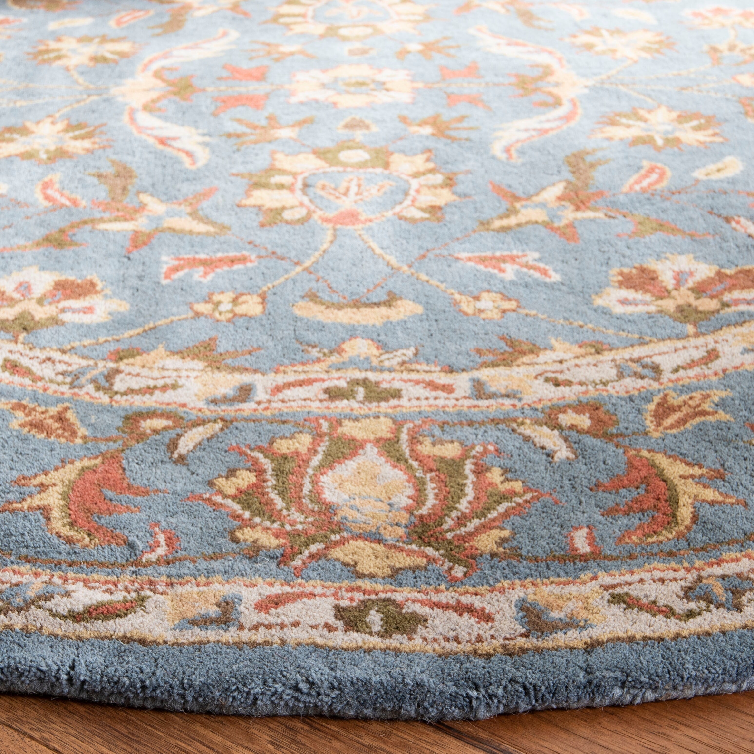 SAFAVIEH Handmade Heritage Bloomfield Traditional Oriental Wool Rug