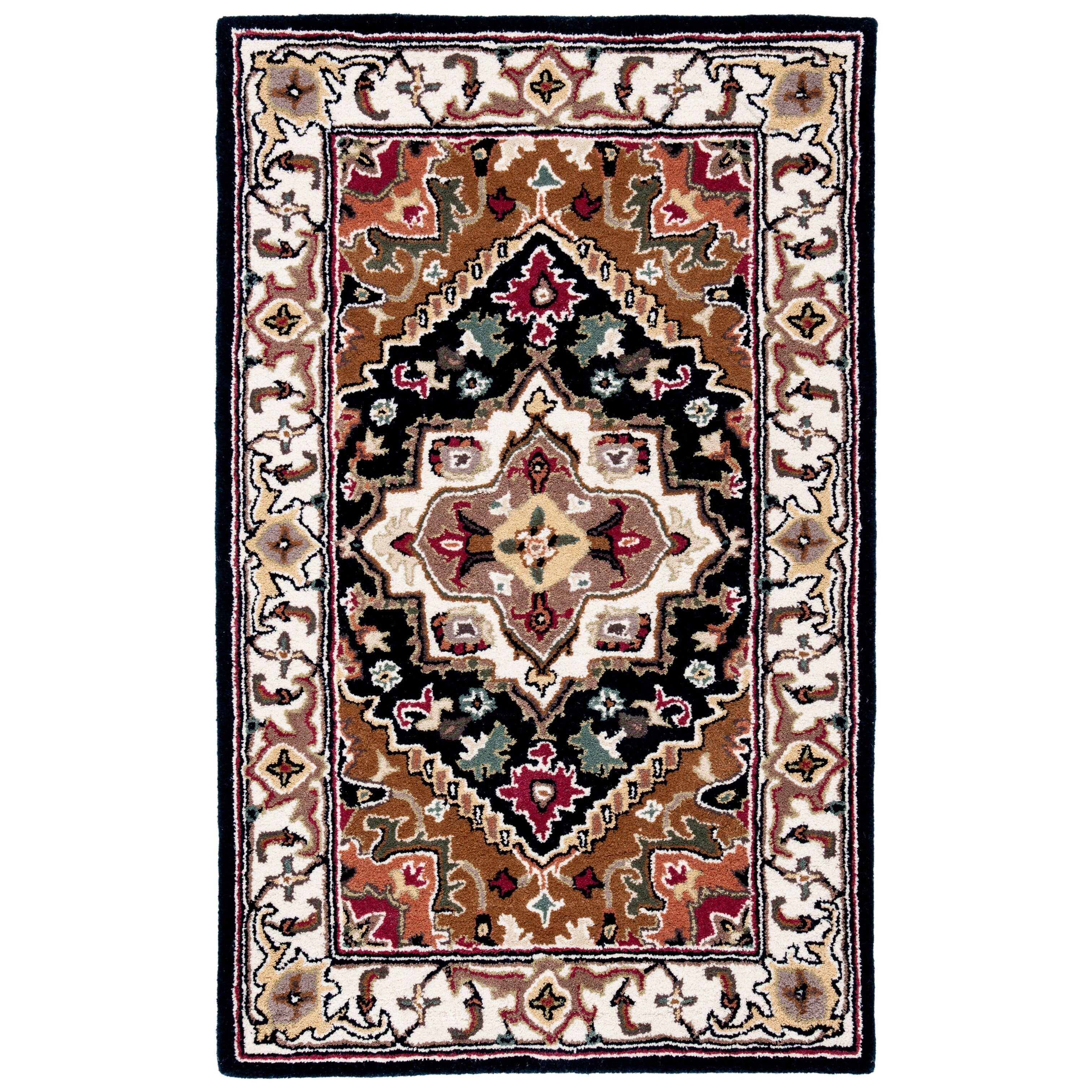 SAFAVIEH Handmade Heritage Carrol Traditional Oriental Wool Rug