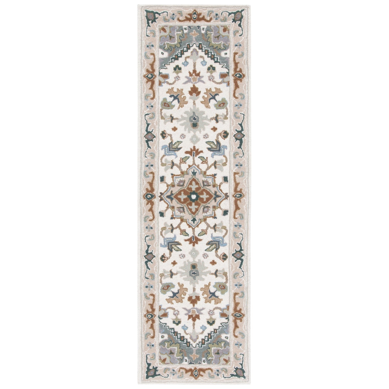 SAFAVIEH Handmade Heritage Carrol Traditional Oriental Wool Rug