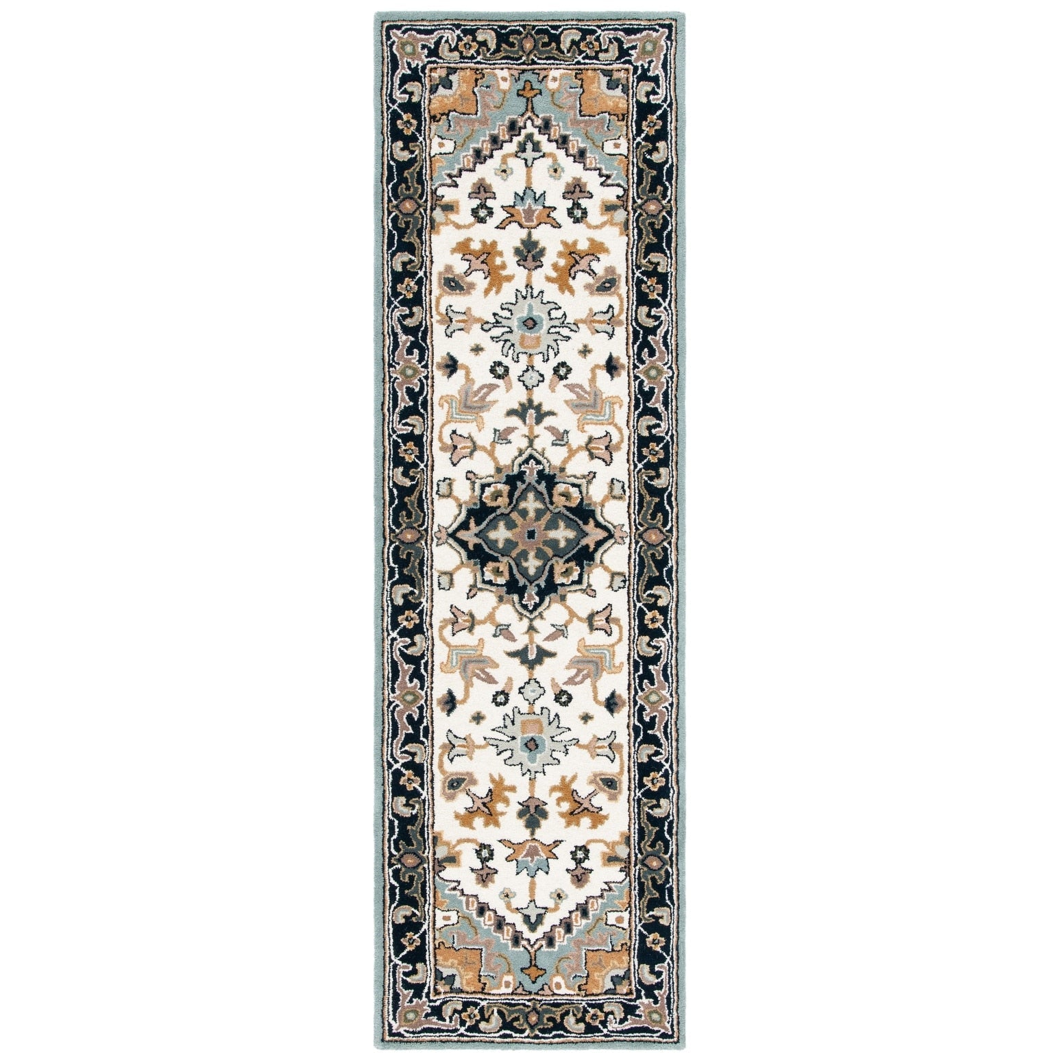 SAFAVIEH Handmade Heritage Carrol Traditional Oriental Wool Rug