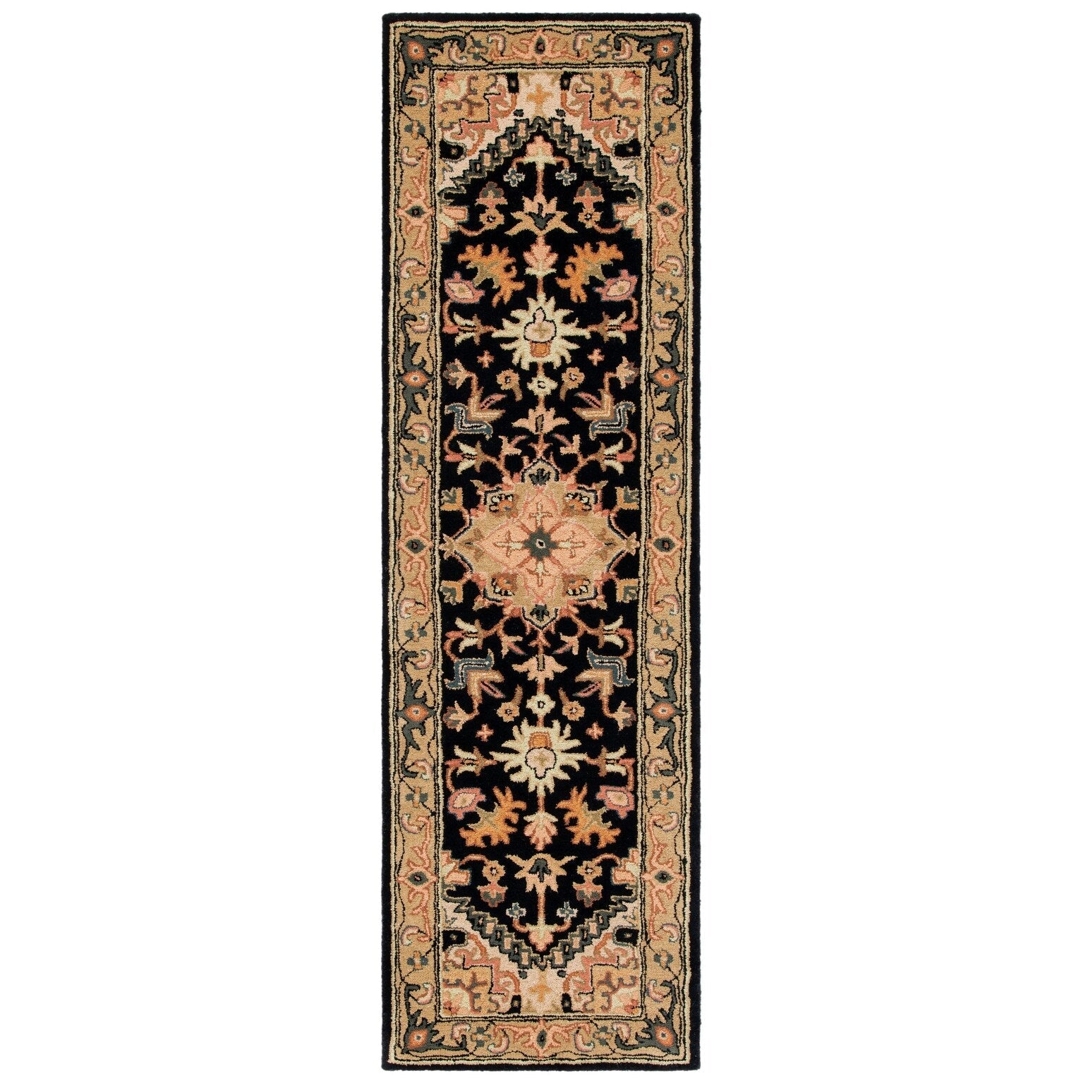 SAFAVIEH Handmade Heritage Carrol Traditional Oriental Wool Rug