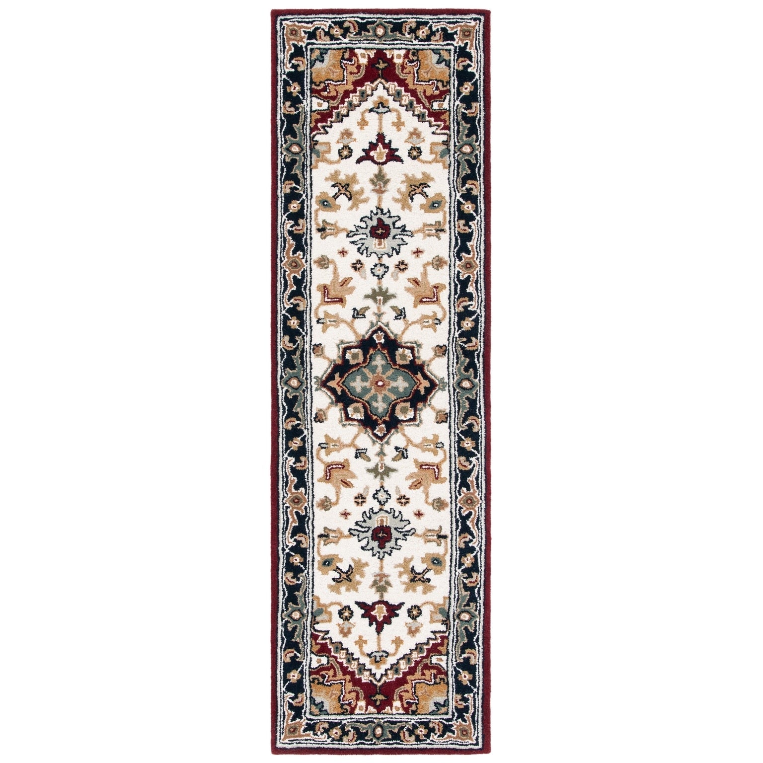 SAFAVIEH Handmade Heritage Carrol Traditional Oriental Wool Rug