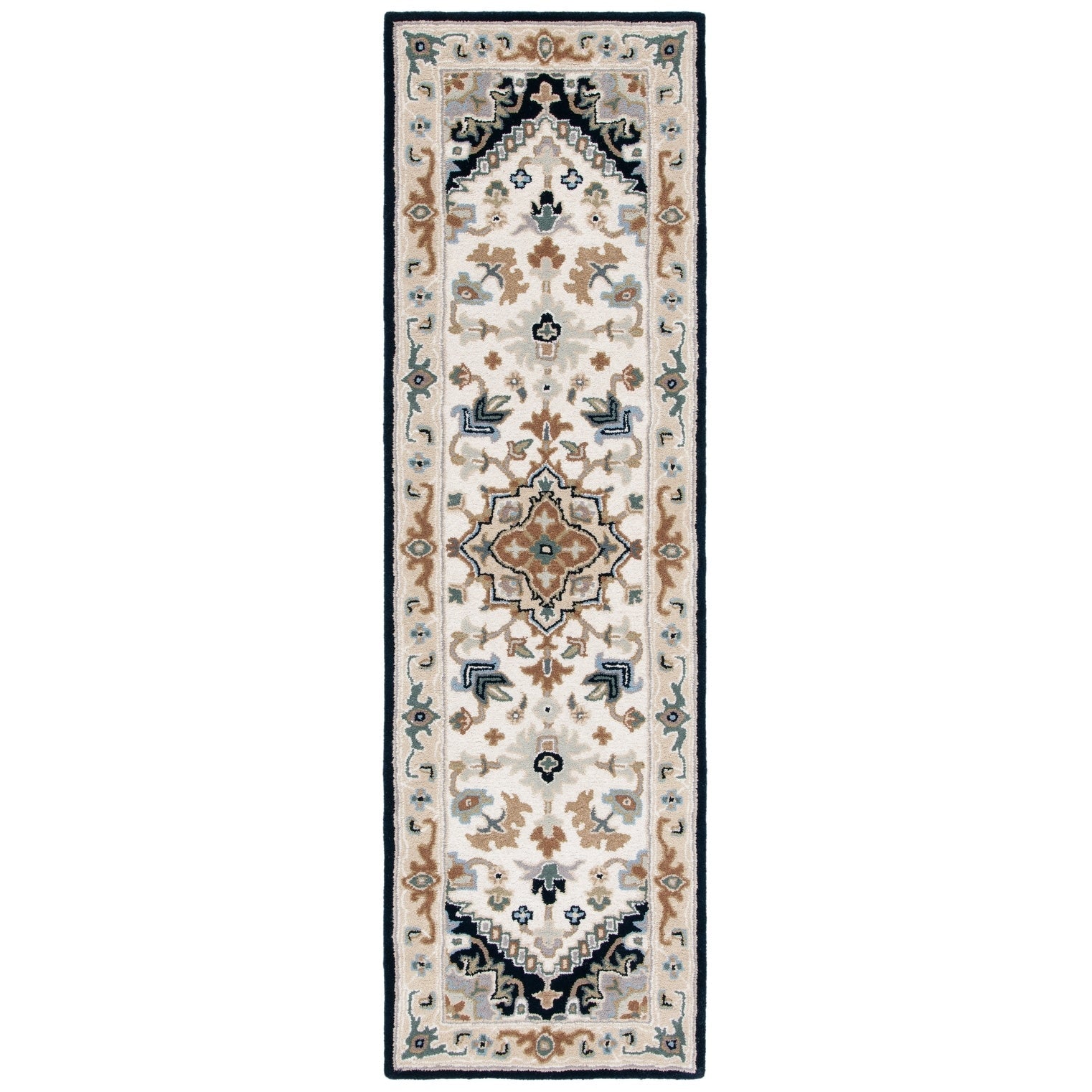 SAFAVIEH Handmade Heritage Carrol Traditional Oriental Wool Rug
