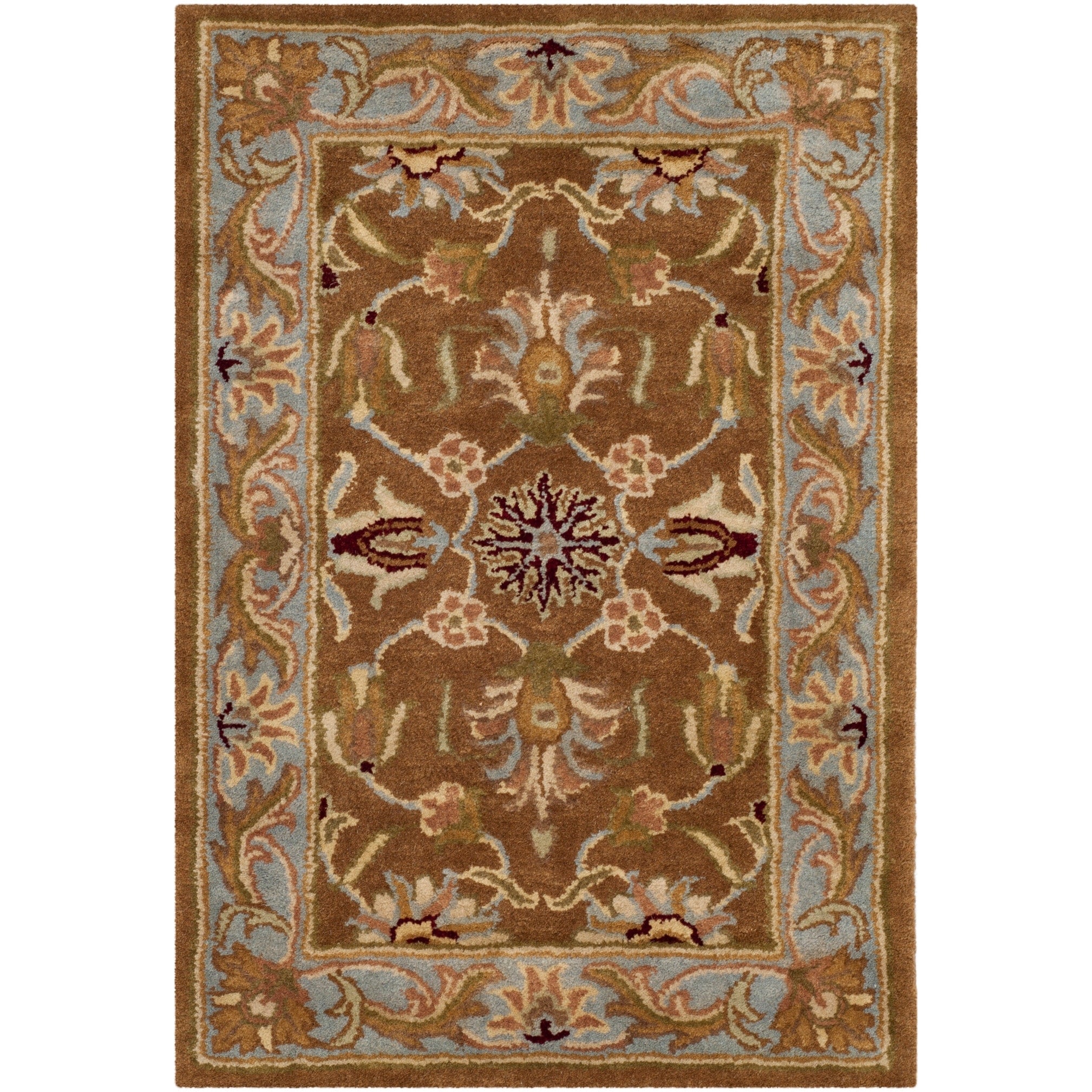 SAFAVIEH Handmade Heritage Full Bloom Traditional Oriental Wool Rug