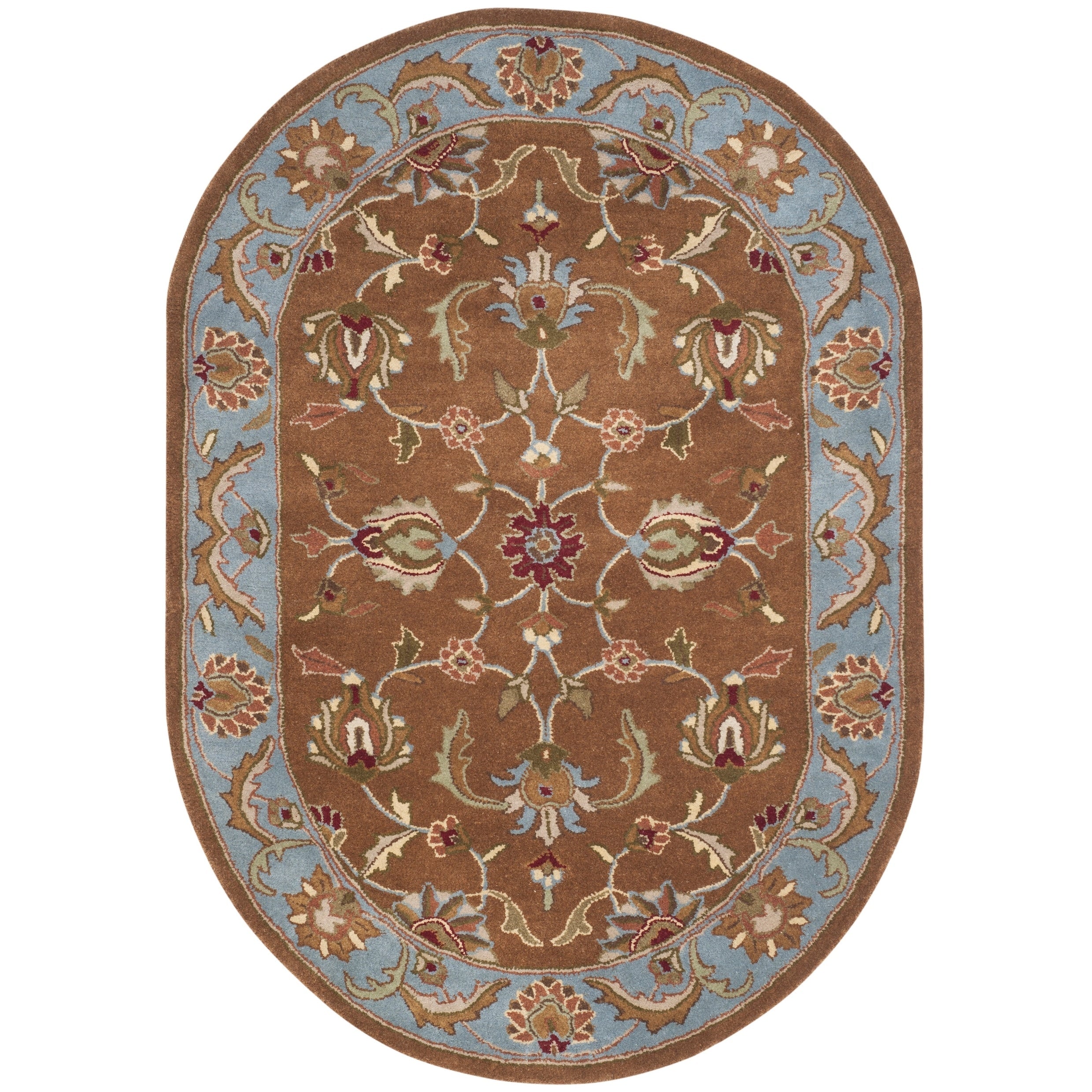 SAFAVIEH Handmade Heritage Full Bloom Traditional Oriental Wool Rug
