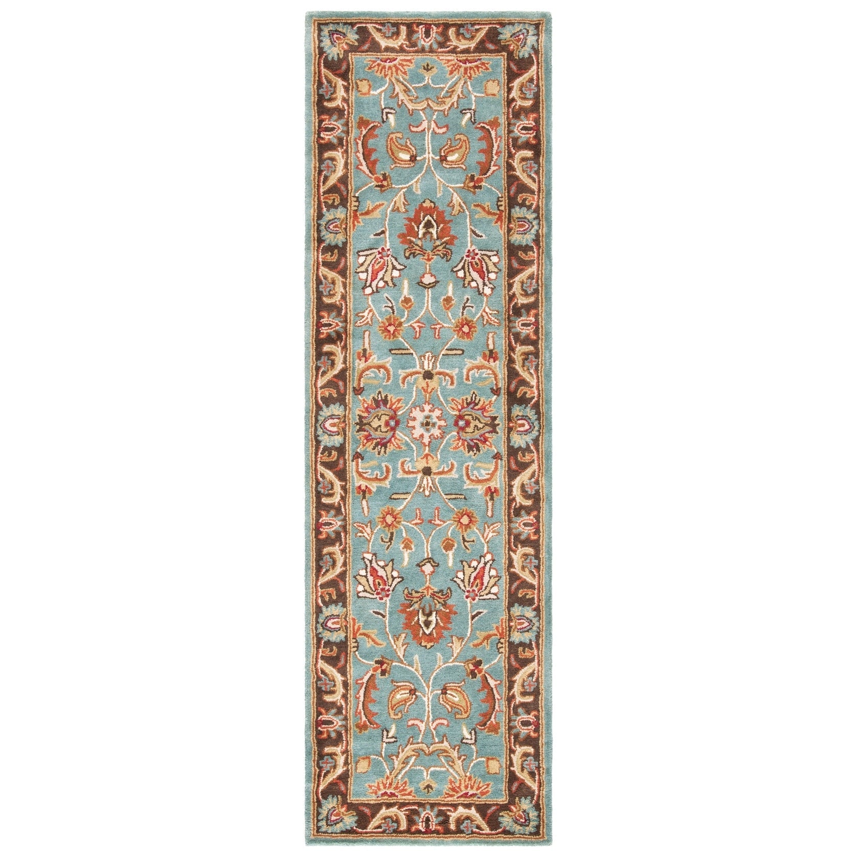 SAFAVIEH Handmade Heritage Full Bloom Traditional Oriental Wool Rug