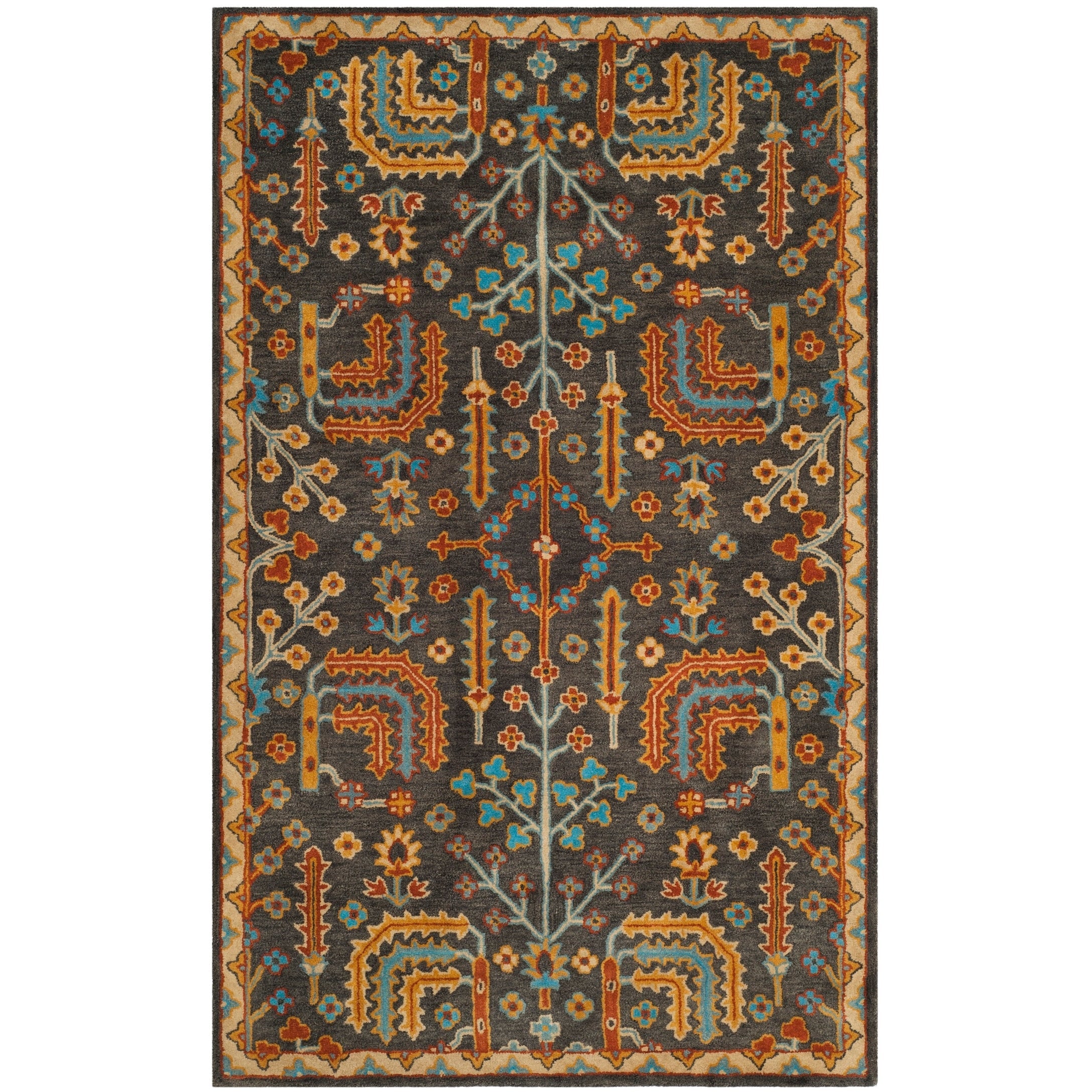SAFAVIEH Handmade Heritage Journey Traditional Oriental Wool Rug