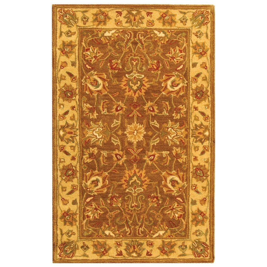 SAFAVIEH Handmade Heritage Kimono Traditional Oriental Wool Rug