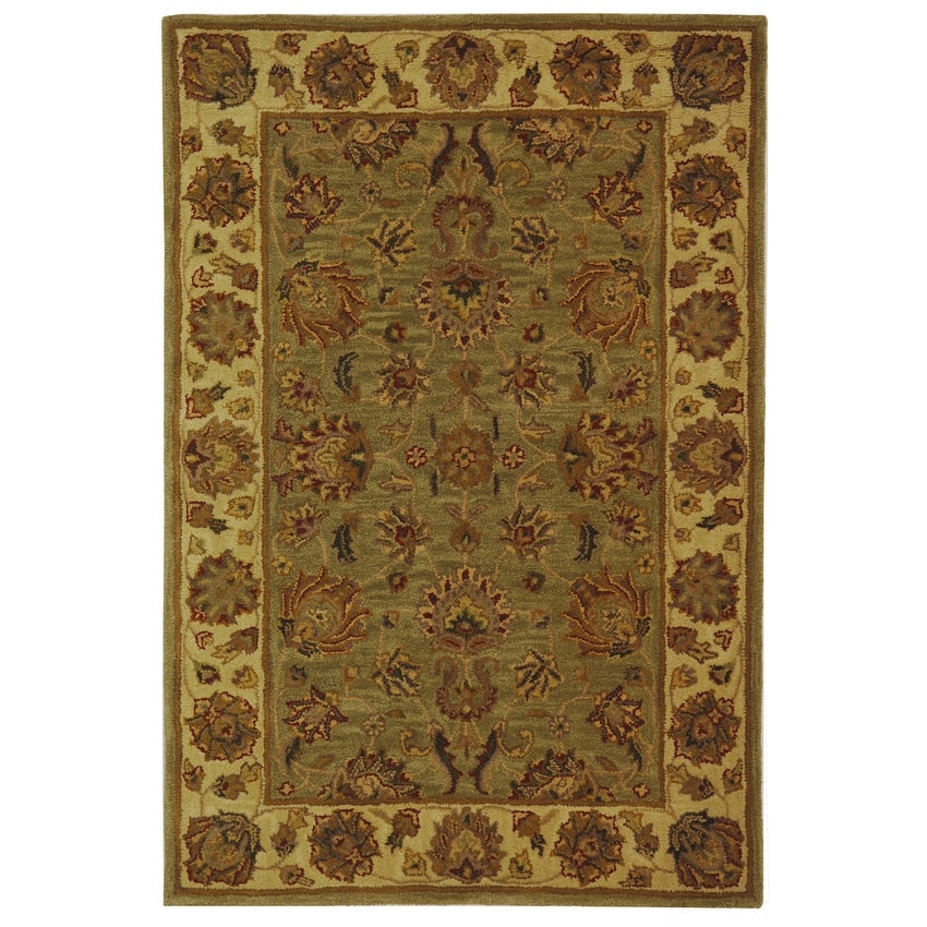 SAFAVIEH Handmade Heritage Kimono Traditional Oriental Wool Rug