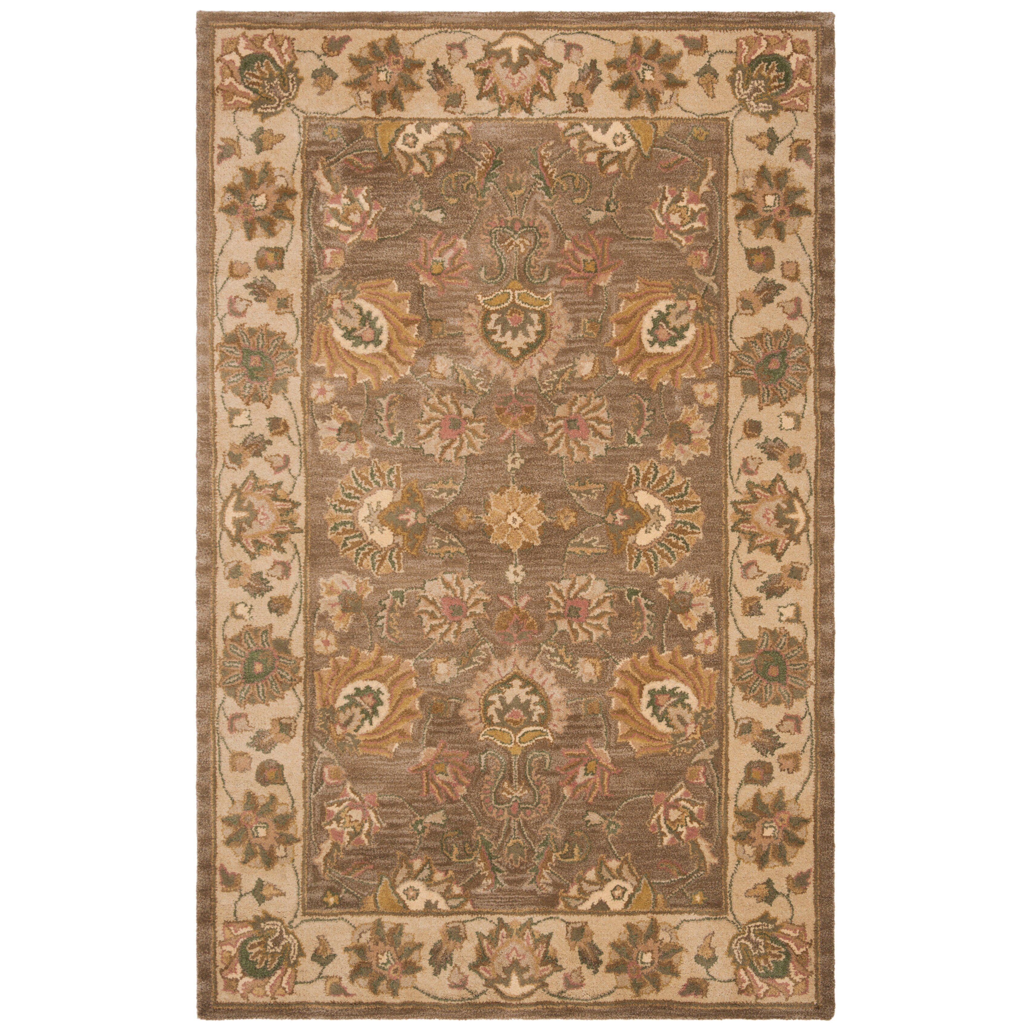 SAFAVIEH Handmade Heritage Kimono Traditional Oriental Wool Rug