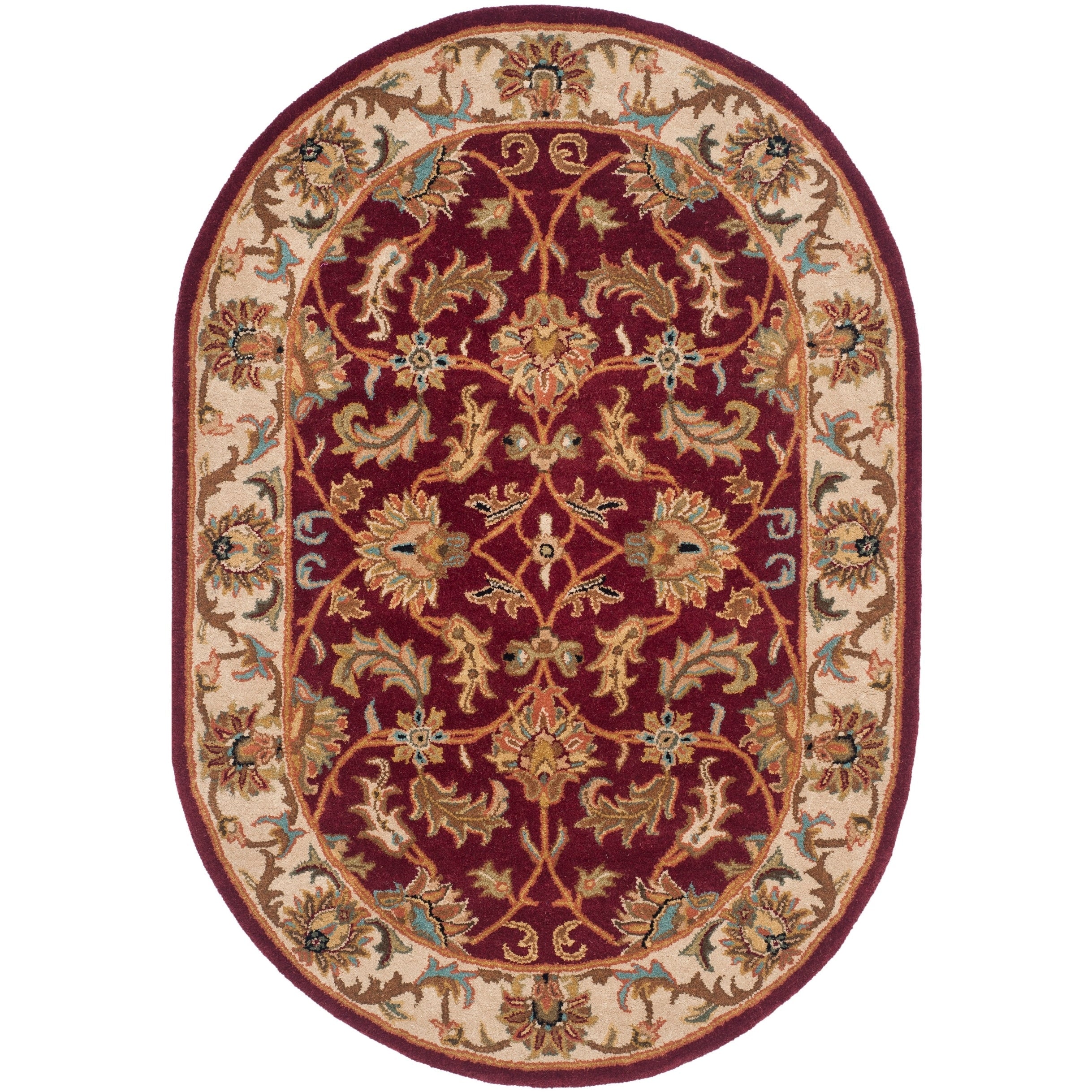 SAFAVIEH Handmade Heritage Lion Traditional Oriental Wool Rug