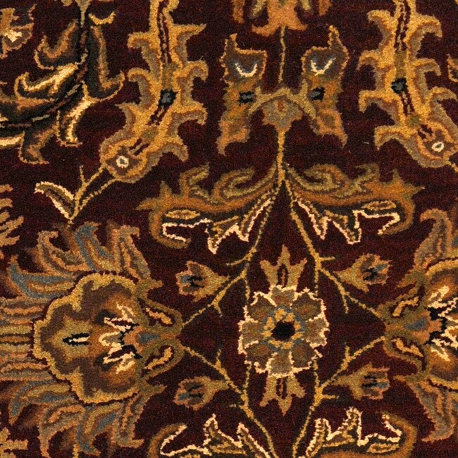 SAFAVIEH Handmade Heritage Lion Traditional Oriental Wool Rug