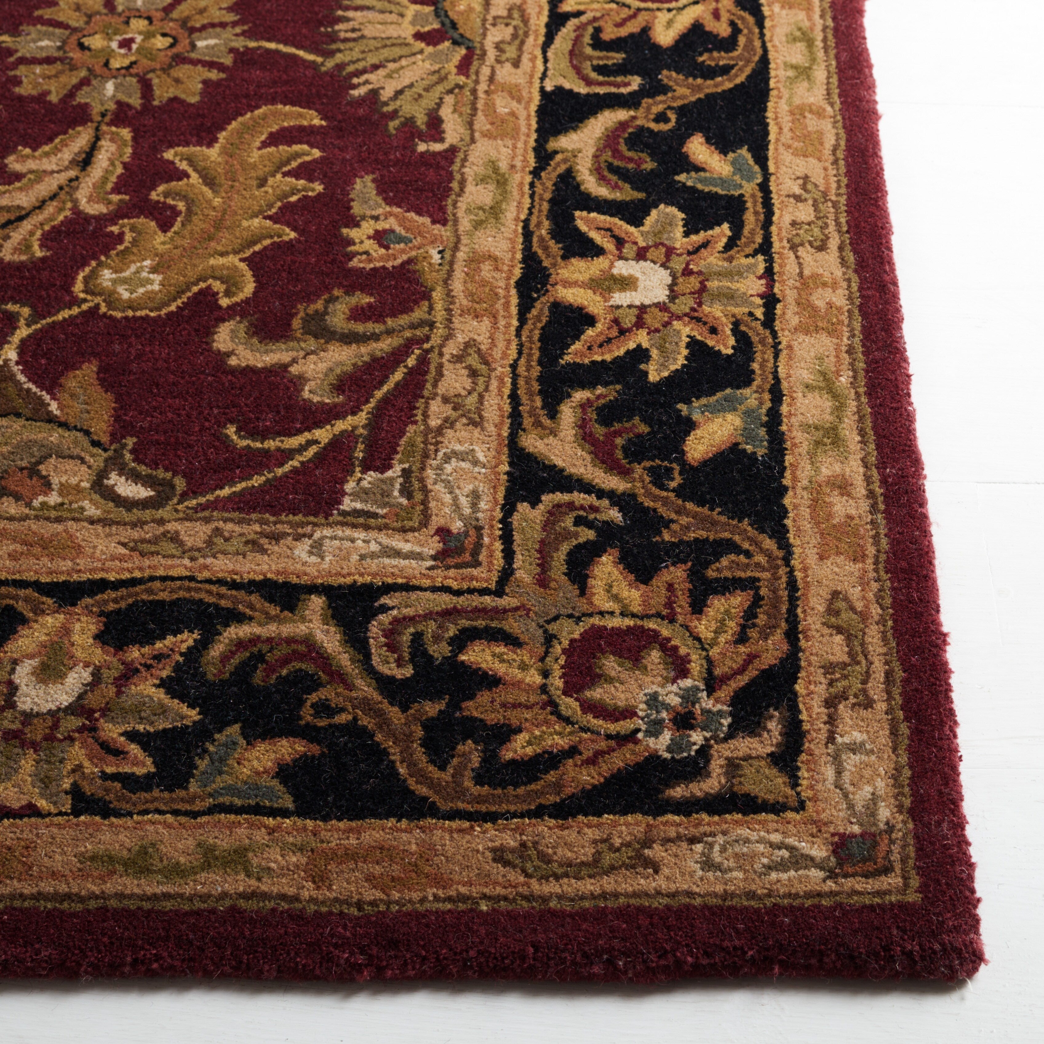 SAFAVIEH Handmade Heritage Lion Traditional Oriental Wool Rug