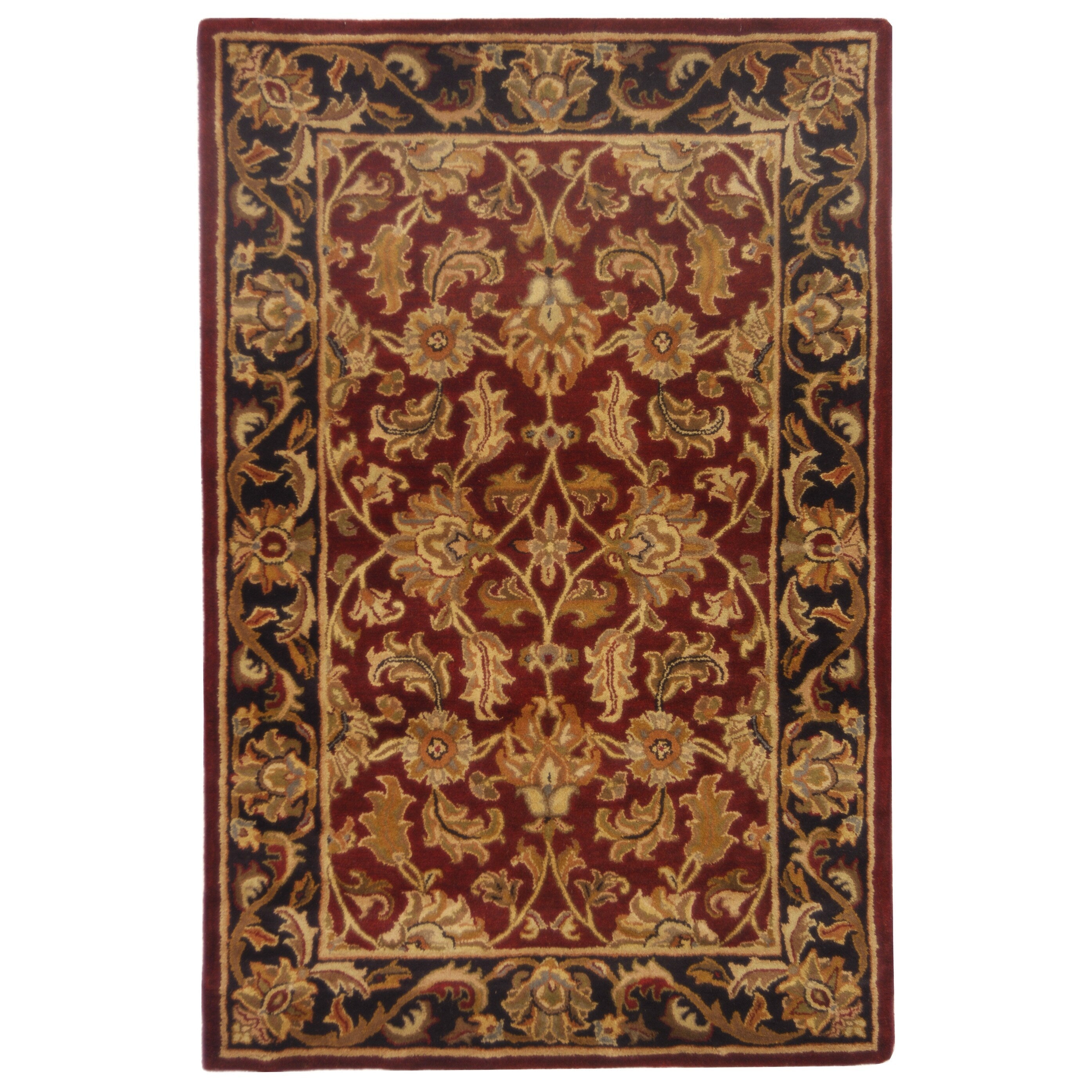 SAFAVIEH Handmade Heritage Lion Traditional Oriental Wool Rug