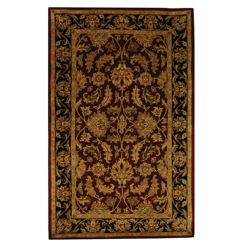 SAFAVIEH Handmade Heritage Lion Traditional Oriental Wool Rug