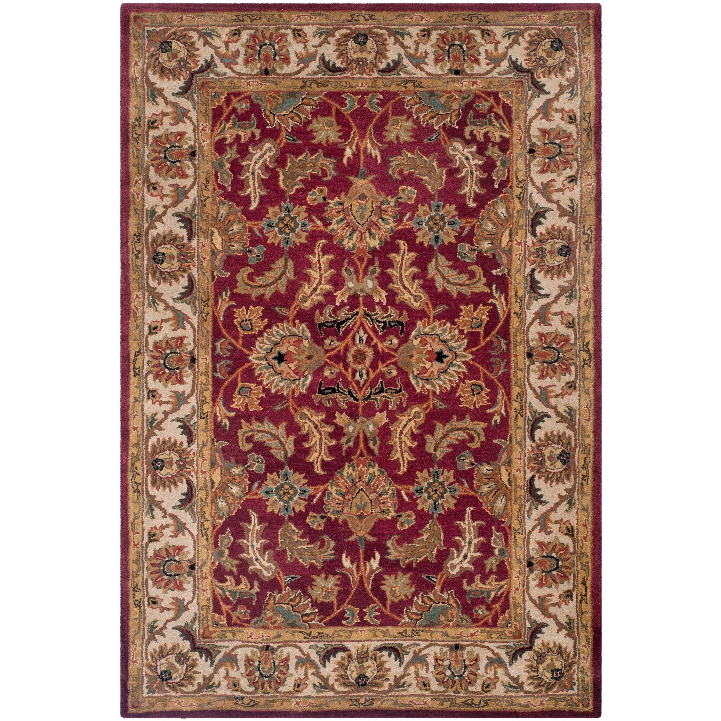 SAFAVIEH Handmade Heritage Lion Traditional Oriental Wool Rug